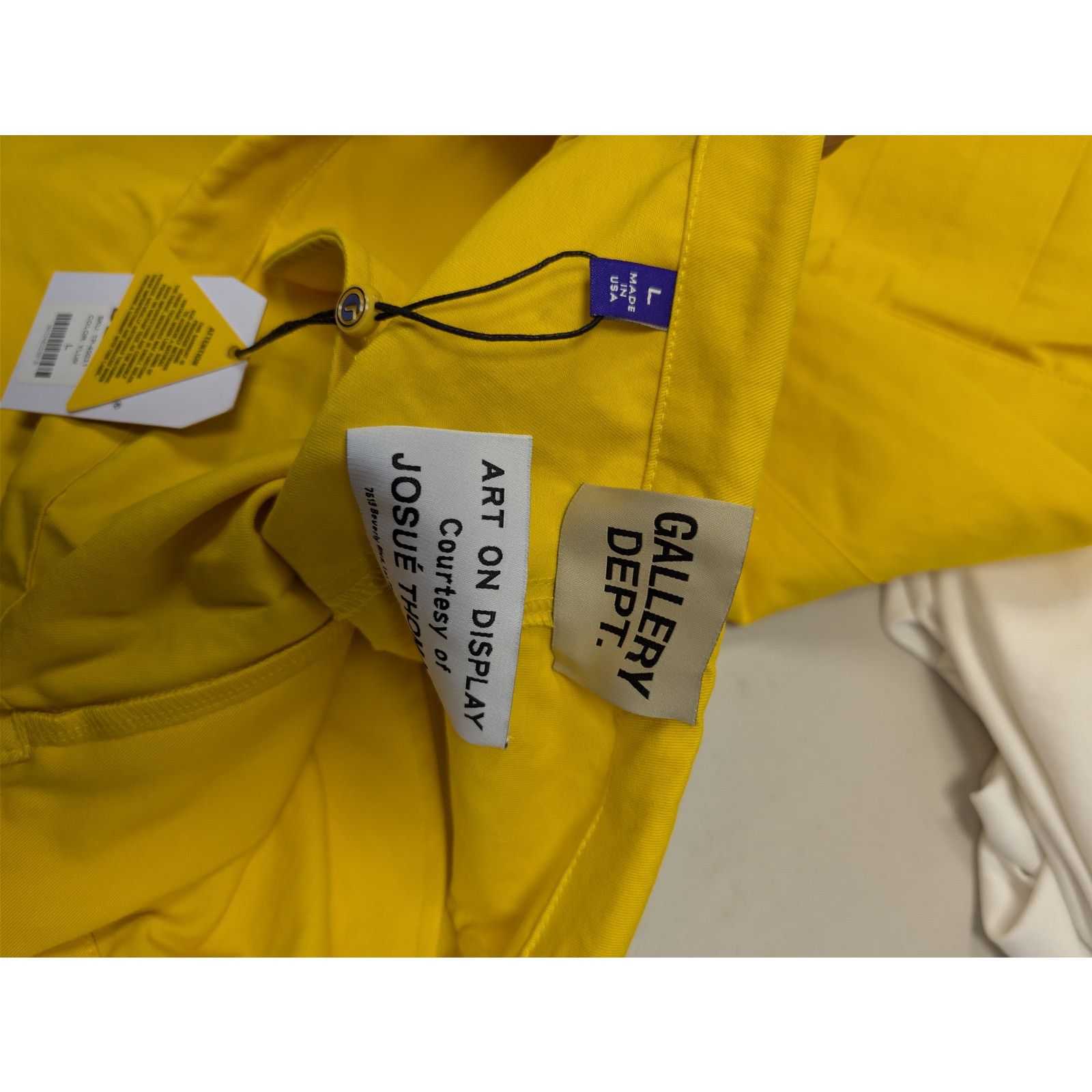 Gallery Dept. o1rshd1 Theo Drawstring Cargo Pants in Yellow Size US 34 / EU 50 - 19 Thumbnail