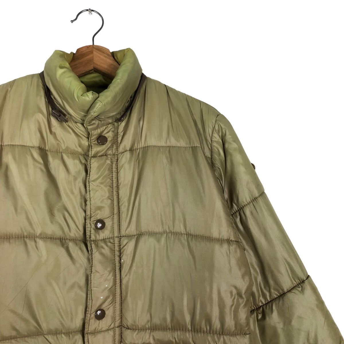 DuPont 🔥90’s Vintage Light Puffer Down Jacket Racing Dupont Dacron Size US M / EU 48-50 / 2 - 5 Thumbnail