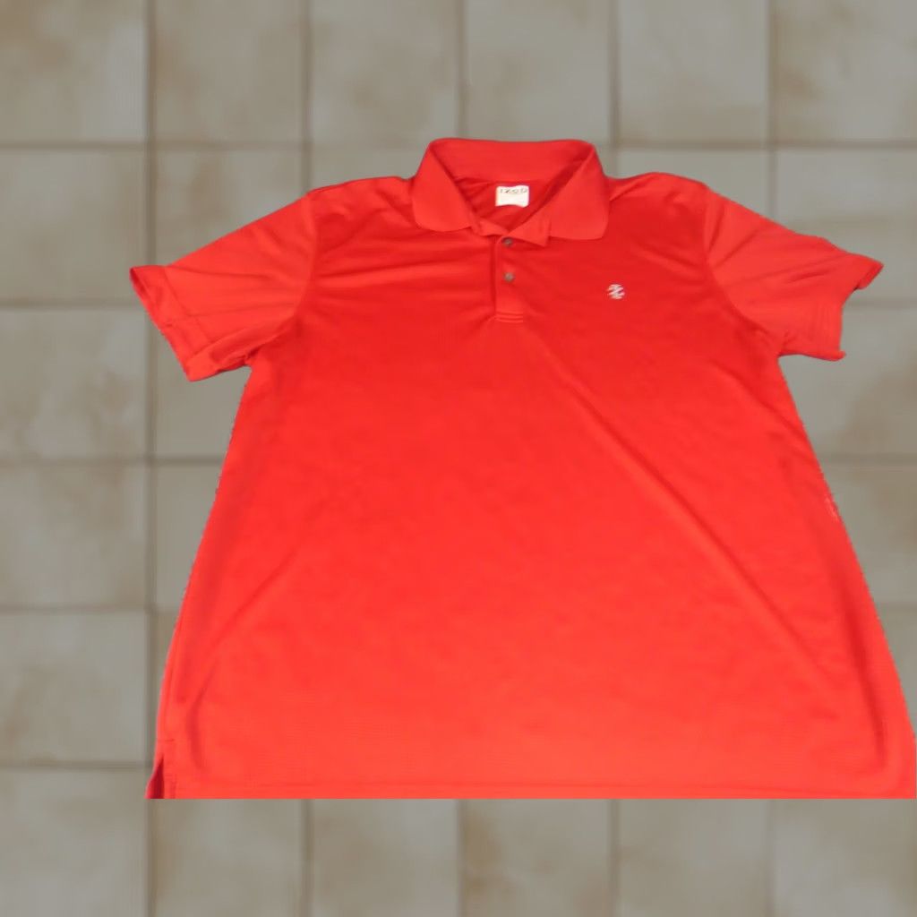 Izod Izod Polo Shirt XL Red Golf Stretch Active Size US XL / EU 56 / 4 - 1 Thumbnail