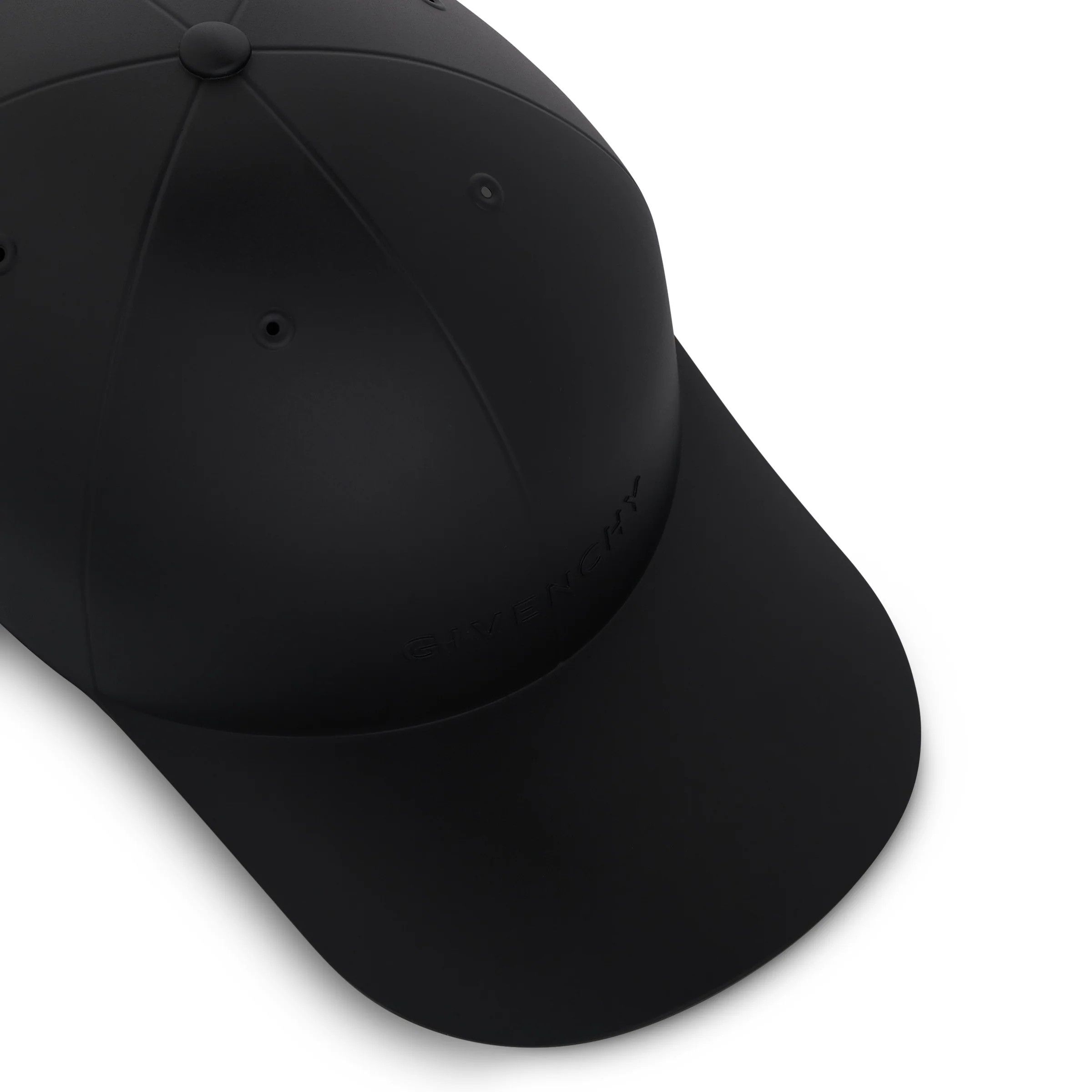 Givenchy o1mris0824 Size: 58 / Fabric Moulded Cap in Black Size ONE SIZE - 4 Thumbnail