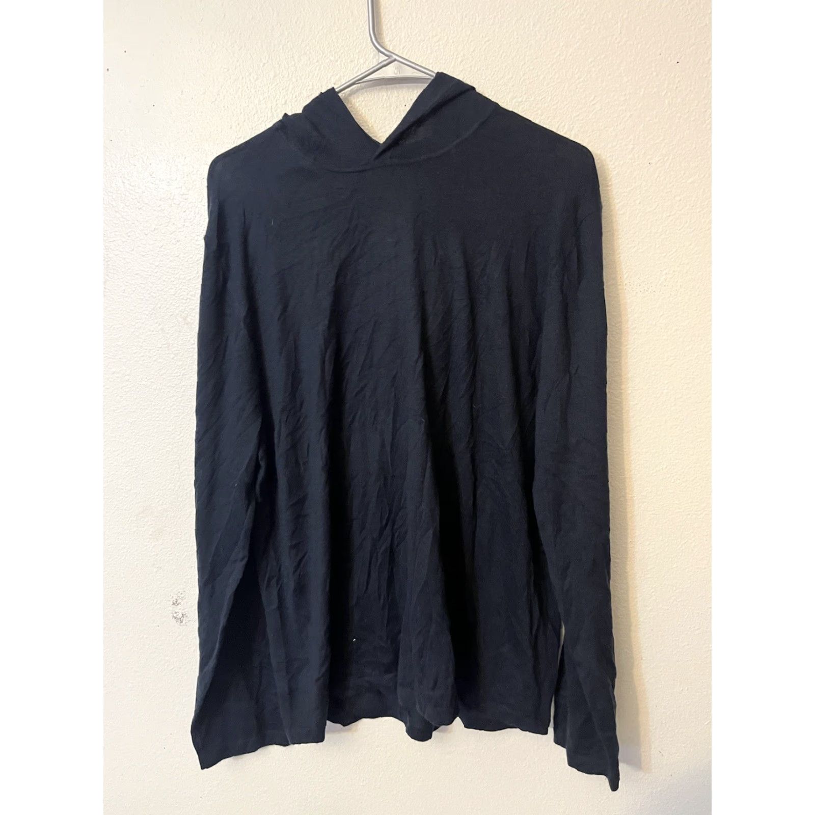 Vince Vince Blue Wool Cashmere Soft Pullover Raglan Sleeve Hoodie Sweater Shirt Mens L Raglan Hooded Pullover Cashmere Wool Knit Blue Vince Size US L / EU 52-54 / 3 - 2 Thumbnail