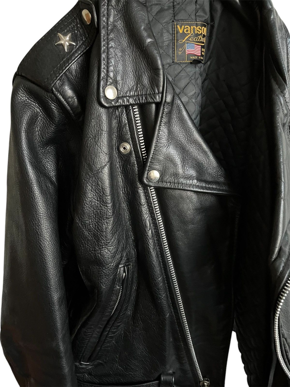 Vanson Leathers Vintage Vanson leather jacket C2 One Size US S / EU 44-46 / 1 - 5 Thumbnail