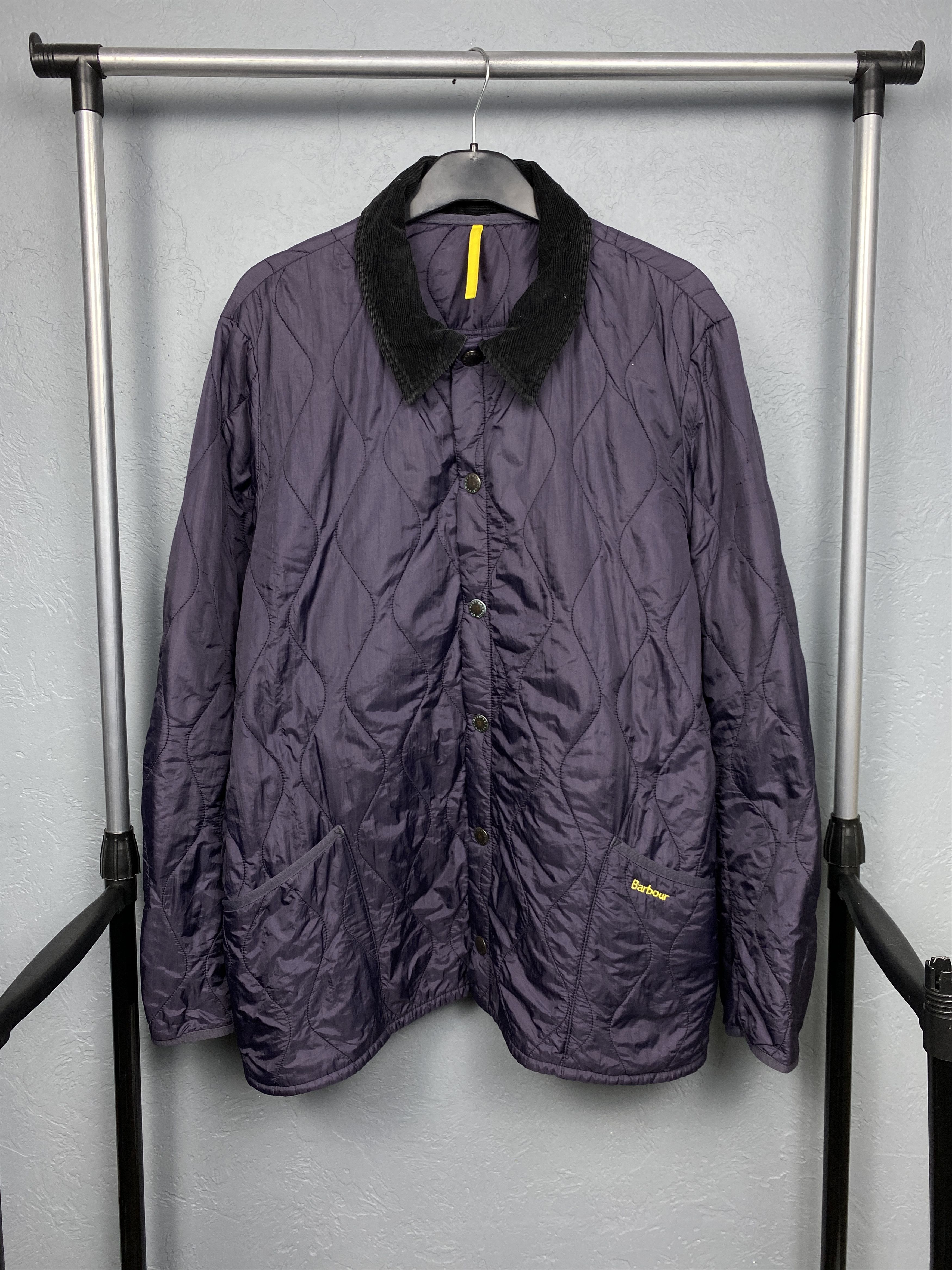 Barbour × Vintage Barbour Vintage Mens Liddesdale Track Quilted Jacket Size US L / EU 52-54 / 3 - 1 Thumbnail