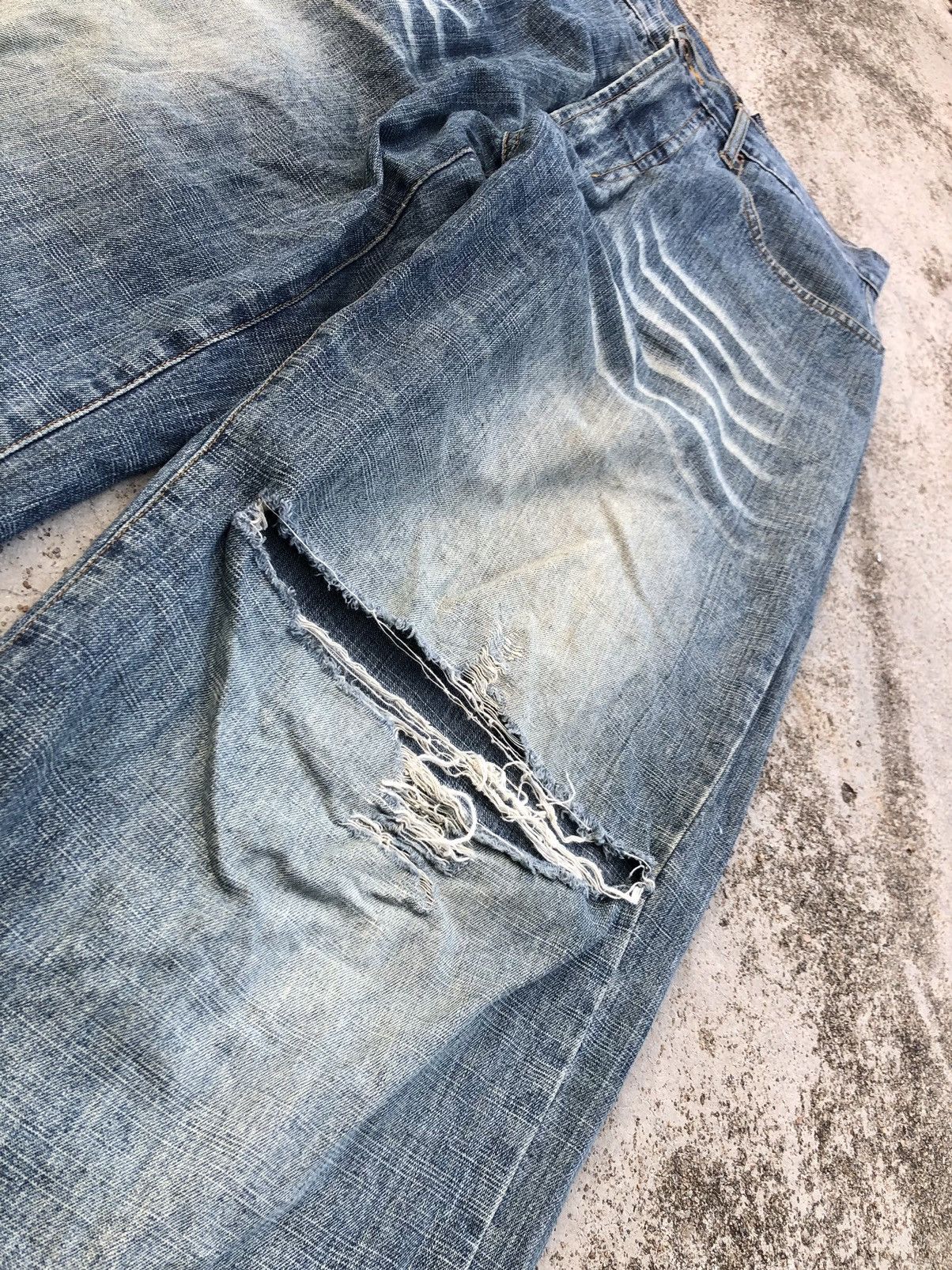Other BAGGY 10TH ANNIVERSARY THE INDOOR DISTRESSED DENIM Size US 34 / EU 50 - 3 Thumbnail