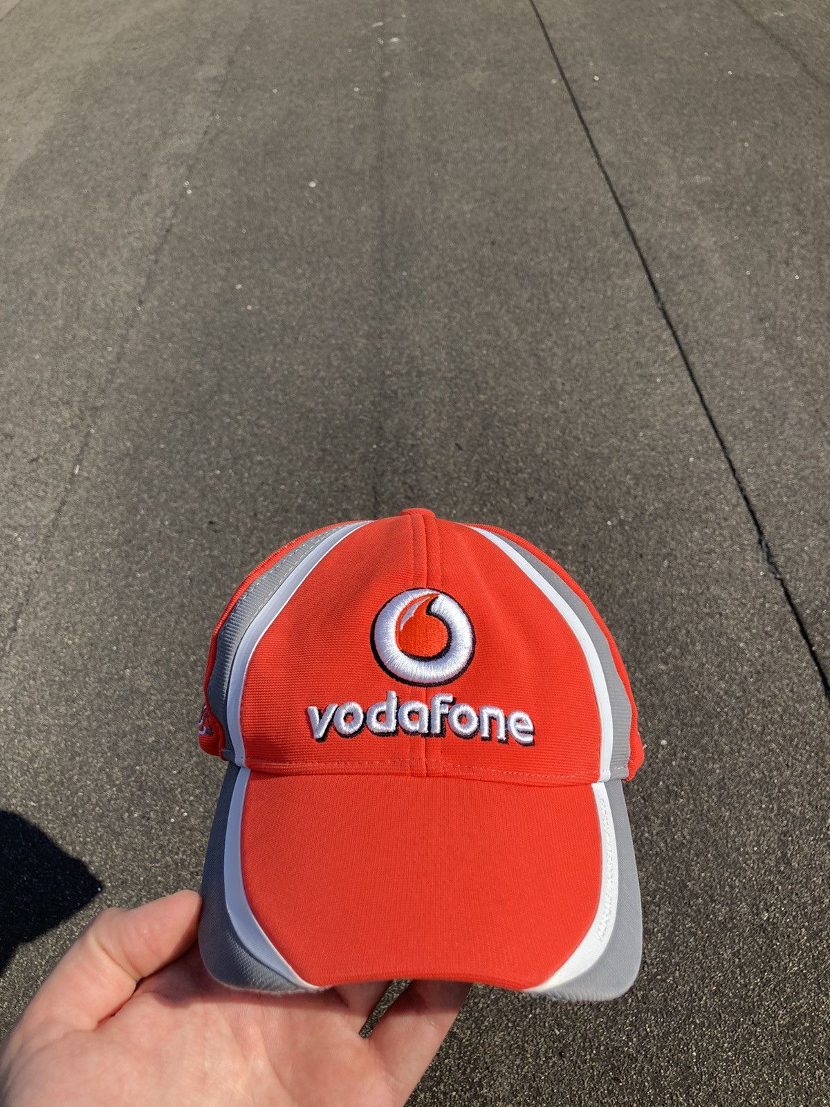 Malcolm McLaren × Mercedes-Benz Vodafone McLaren Mercedes Lewis Rare Vintage Cap One size Size ONE SIZE - 3 Thumbnail