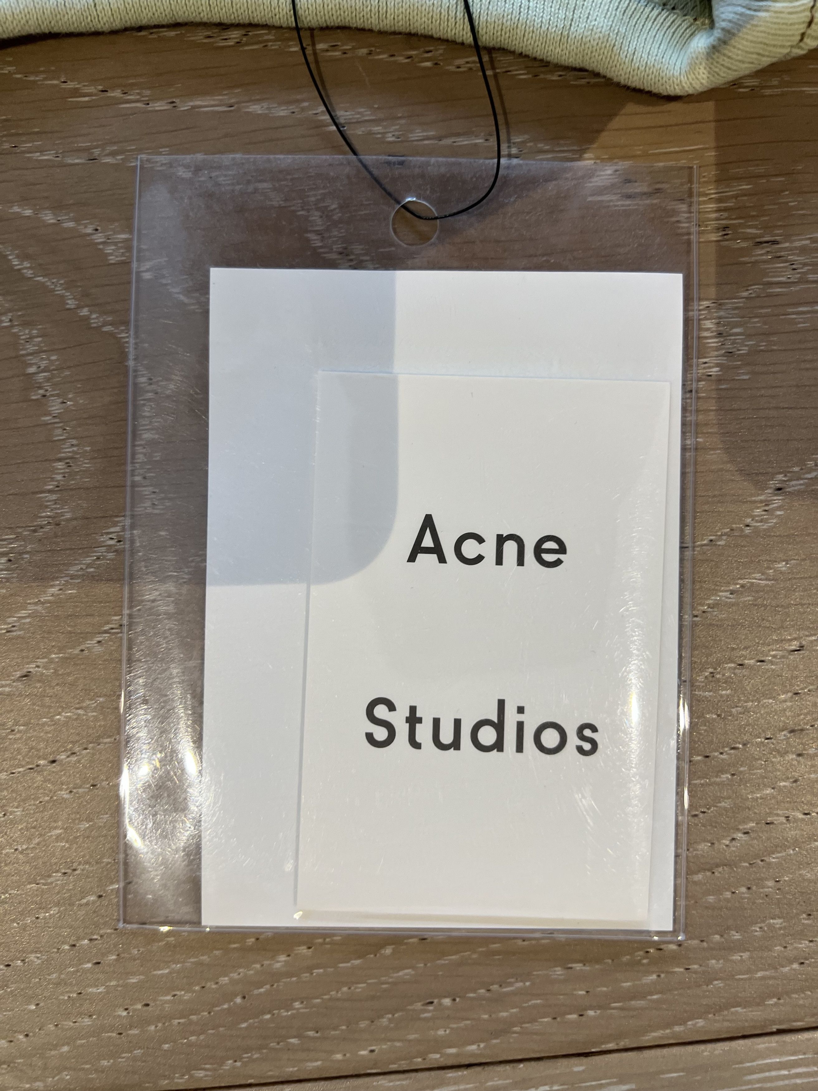 Acne Studios 💚 Acne Studios Embroidered Lime Green Crewneck Medium NEW Size US M / EU 48-50 / 2 - 11 Thumbnail