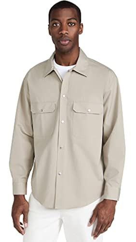 Frame Plaque Shirt Canvas Beige Size US M / EU 48-50 / 2 - 2 Thumbnail