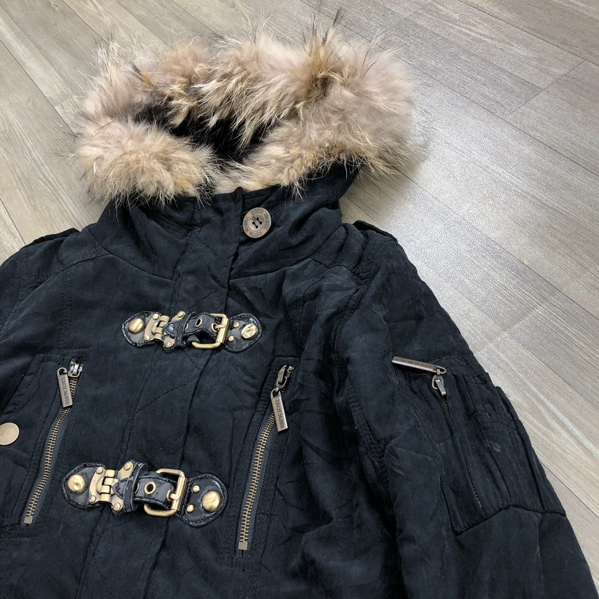 Le Grande Bleu (L.G.B.) 2000s Cecil McBee Mohair Opium Bondage Fur Bono Jacket Size US M / EU 48-50 / 2 - 3 Thumbnail