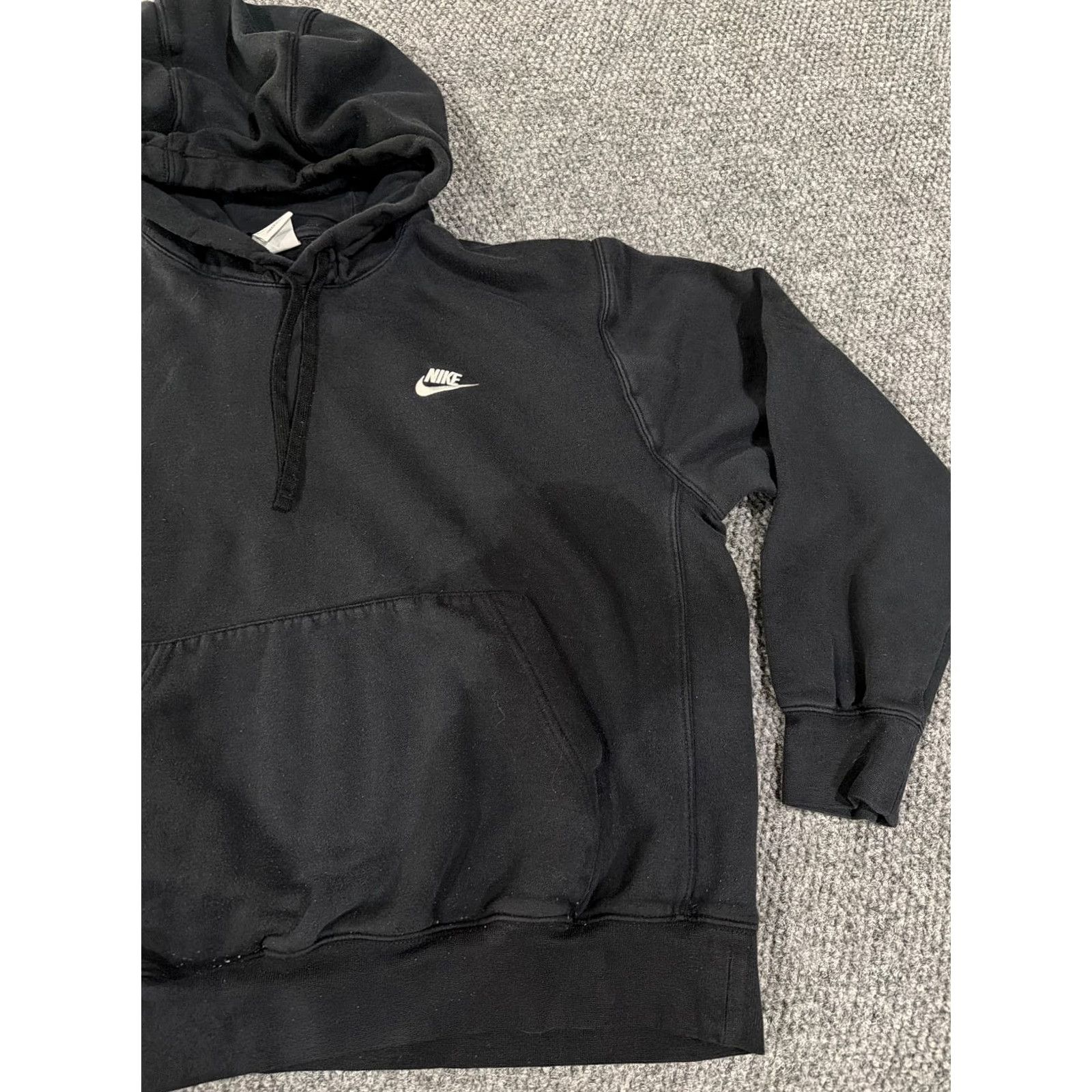 Nike Nike Hoodie Mens M Black Sweatshirt Athletic Fleece Cotton Blend Zip Hooded Pockets Full Zip All Seasons Sportswear Shoes? Size US M / EU 48-50 / 2 - 3 Thumbnail