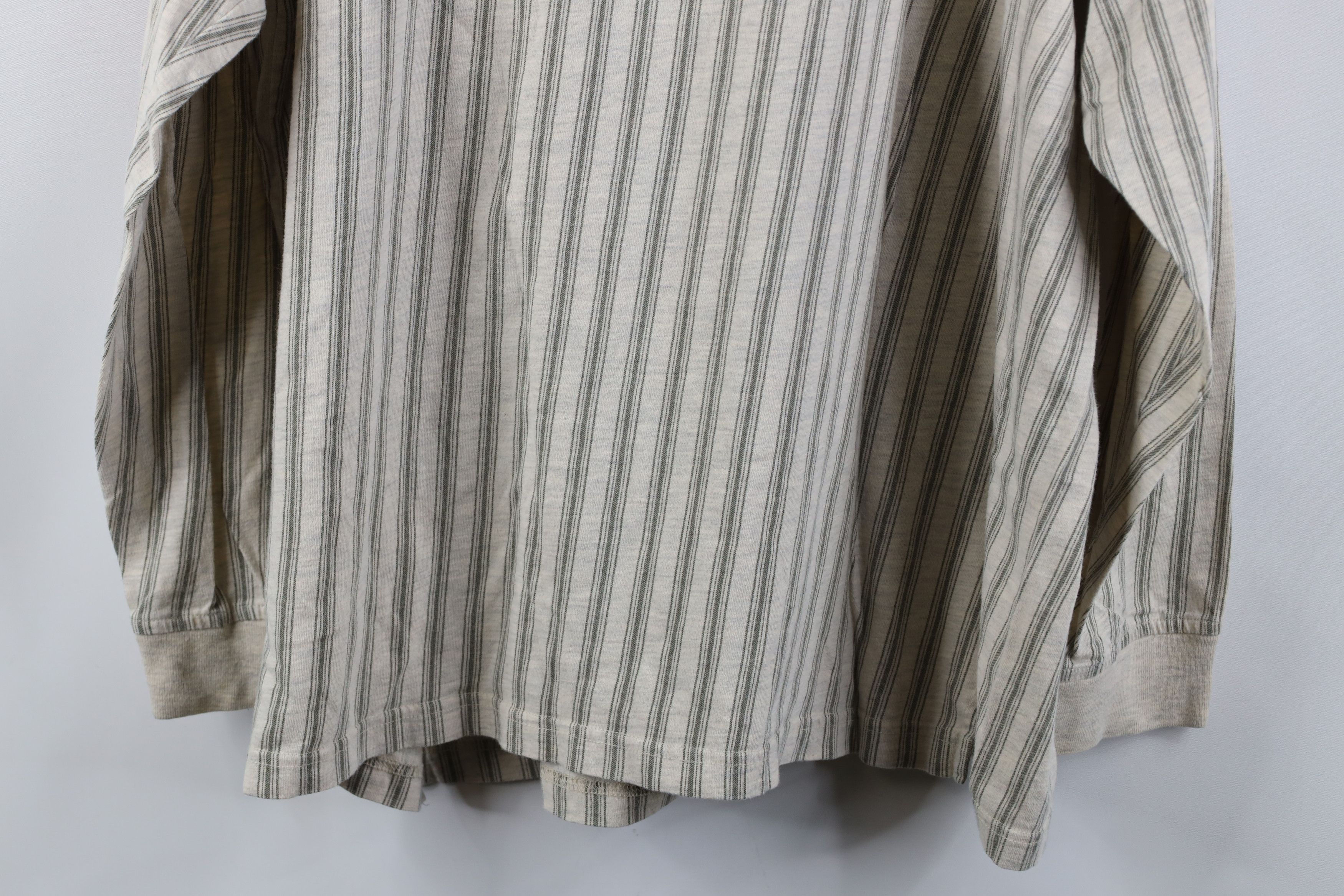 Vintage Vintage 90s Streetwear Long Sleeve Henley T-Shirt Cotton Size US XXL / EU 58 / 5 - 10 Thumbnail