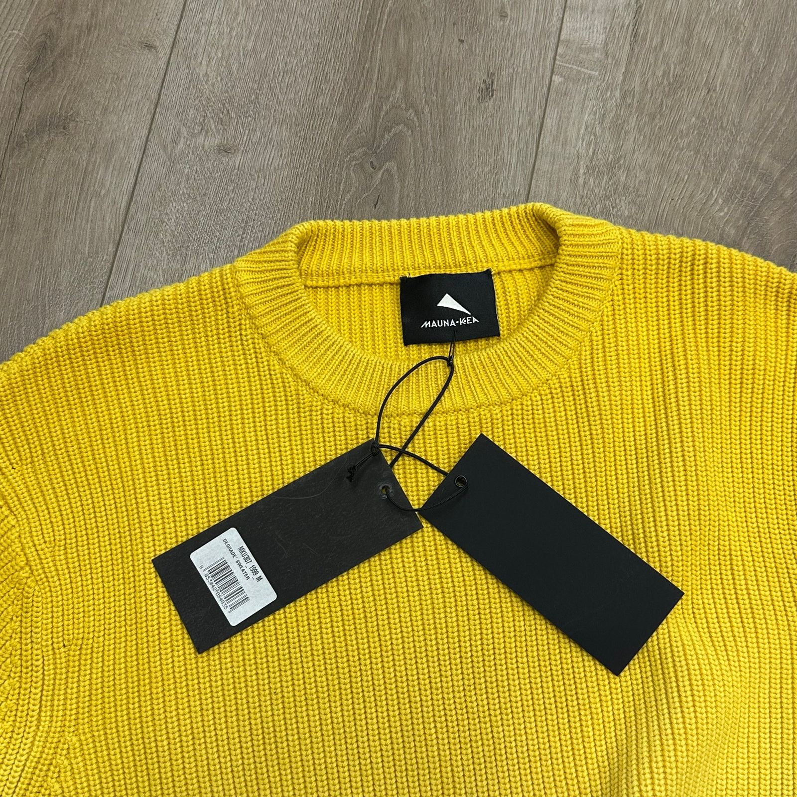 Supreme Mauna-Kea ombré gradient knit sweater pullover yellow Medium Size US M / EU 48-50 / 2 - 4 Thumbnail