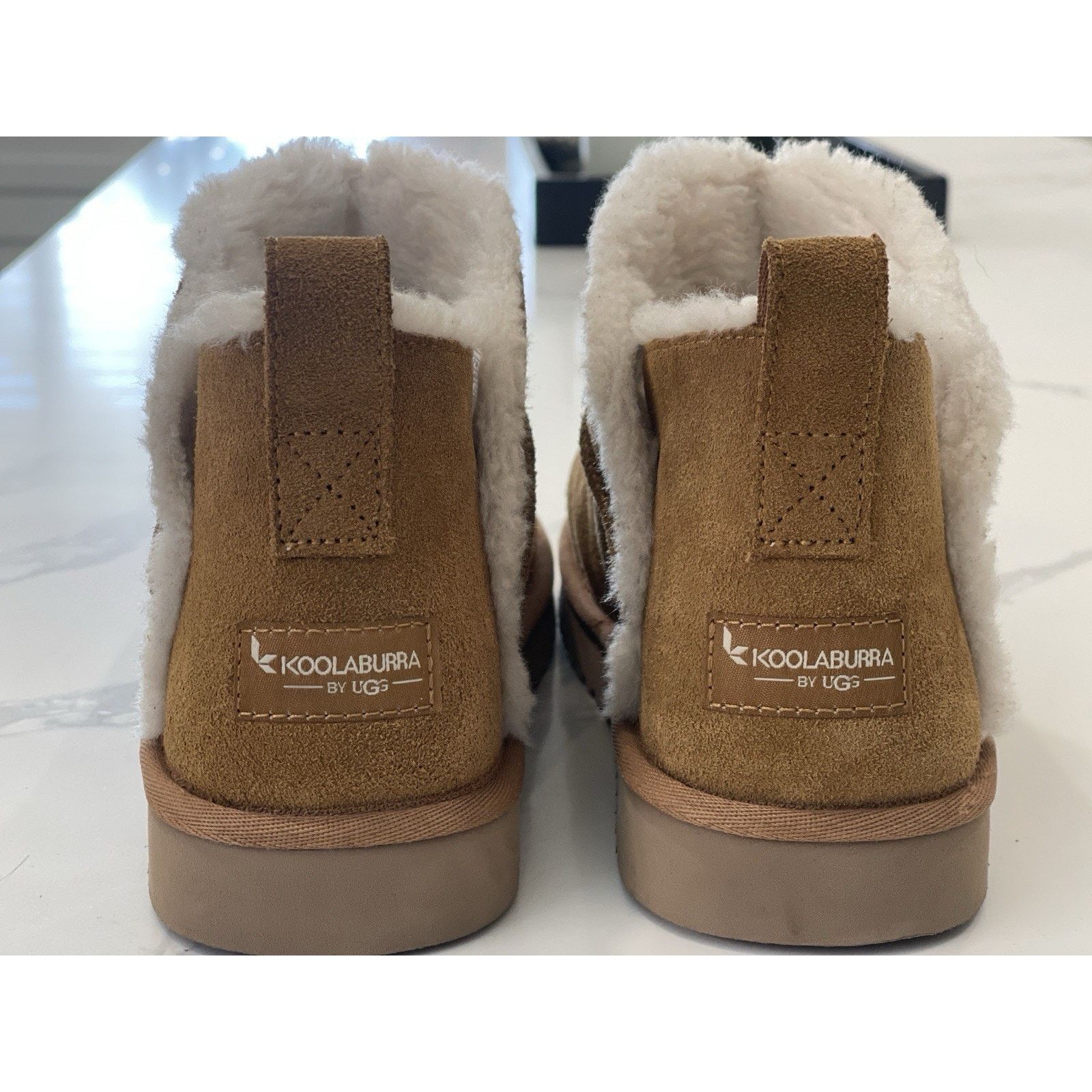 Ugg Kookaburra by UGG Women's Suede Boots, Brown, Size 9 Size US 9.5 / IT 39.5 - 5 Thumbnail