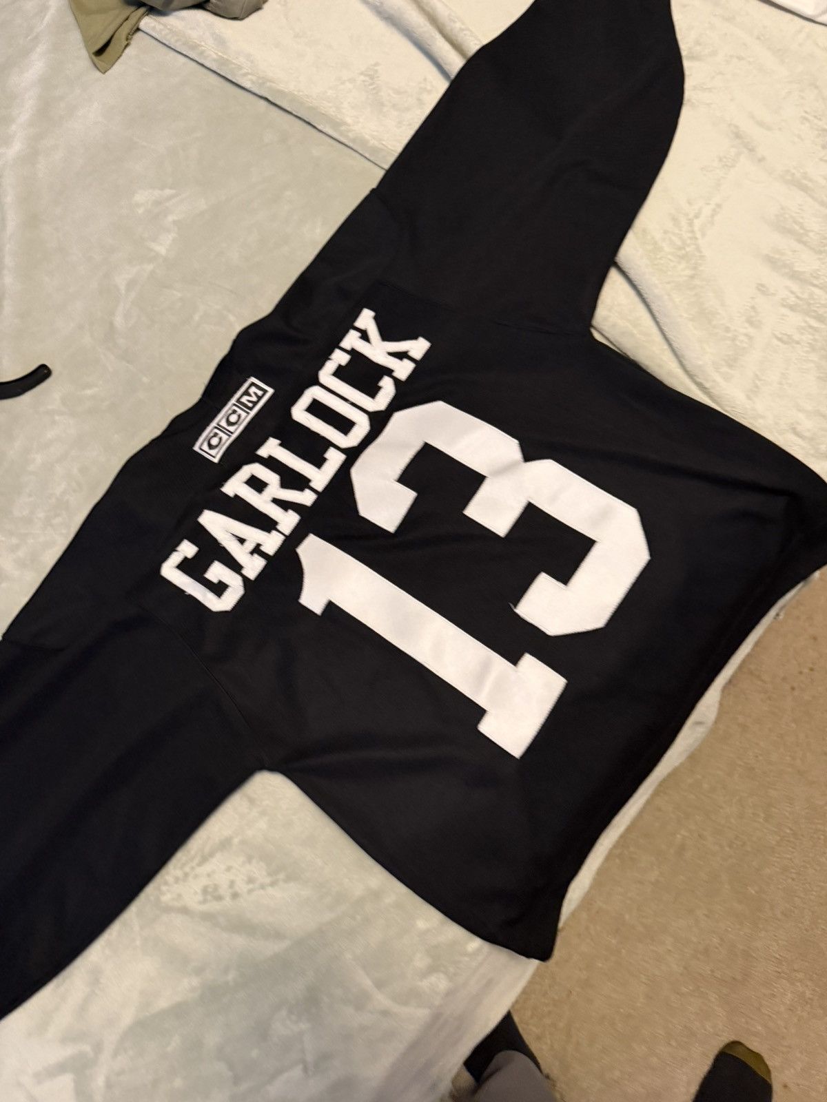 Ccm OFFICIAL NHL CCM GARLOCK CHICAGO BLACKHAWKS JERSEY Size US S / EU 44-46 / 1 - 2 Thumbnail