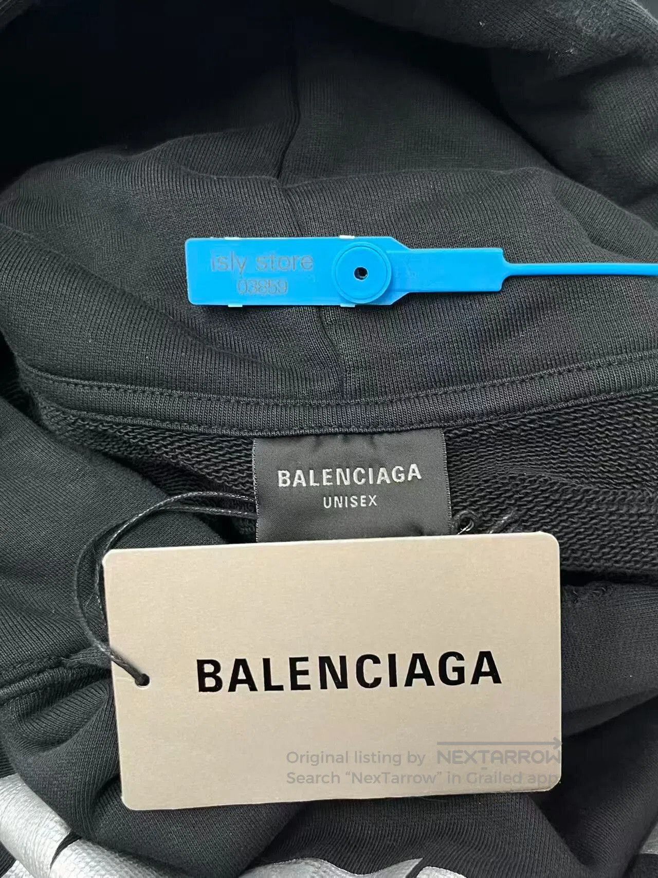 Balenciaga balenciaga logo hoodie in black color. Size US M / EU 48-50 / 2 - 4 Thumbnail