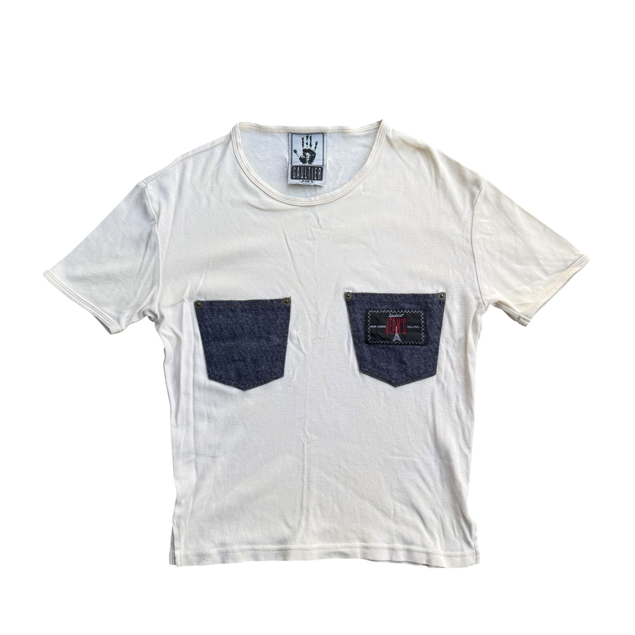 Jean Paul Gaultier JPG Double Pocket Tee Size M / US 6-8 / IT 42-44 - 2 Thumbnail