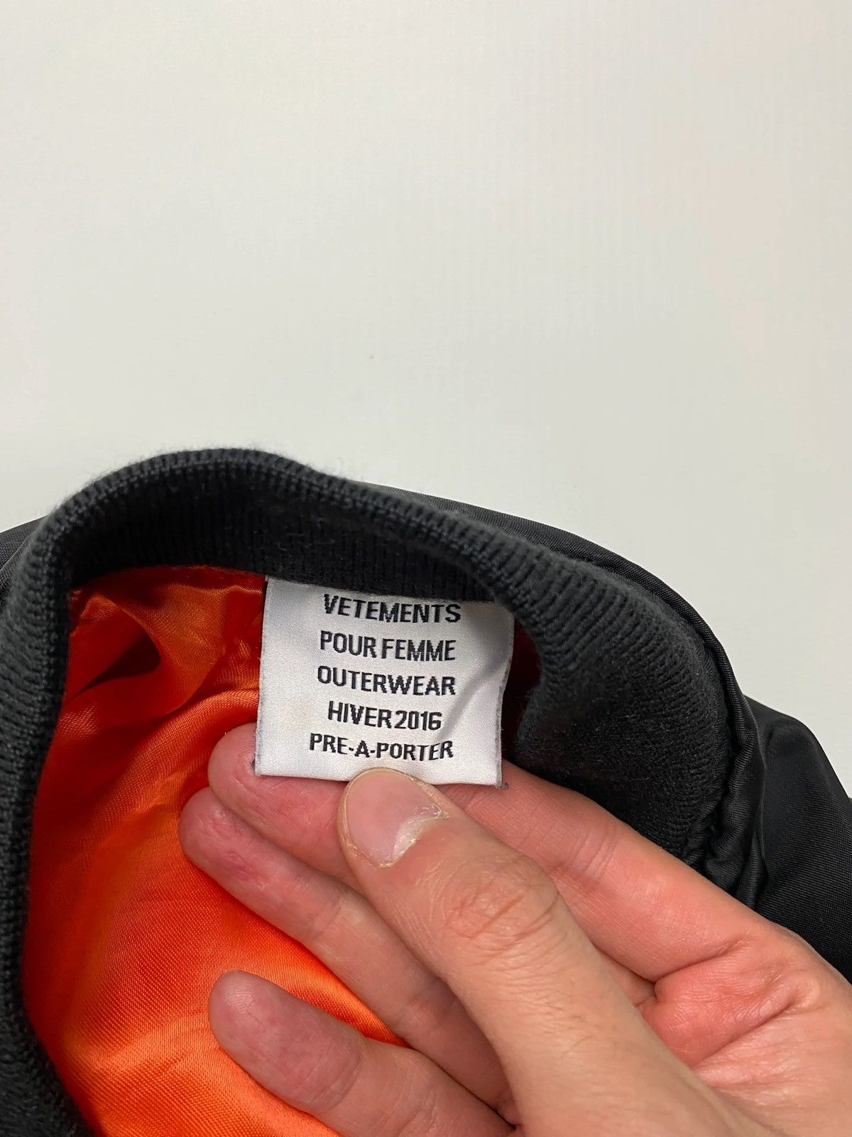 Vetements VETEMENTS AW15 OG OVERSIZED BOMBER JACKET IN BLACK SZ:XS|S Size US S / EU 44-46 / 1 - 7 Thumbnail
