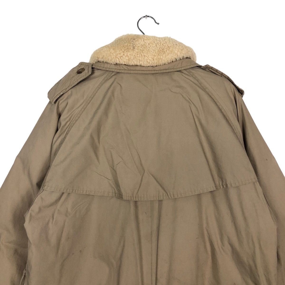 Brooks Brothers 🔥Rich Brown - Fly Coats Long Jacket Double Collar Mink Fur Size US M / EU 48-50 / 2 - 9 Thumbnail