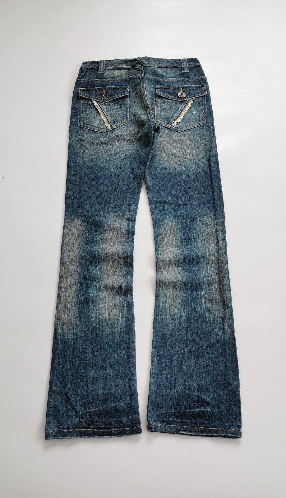 Japanese Brand Real Mind Japan Fxckin Print Bootcut Jeans Size US 30 / EU 46 - 8 Thumbnail