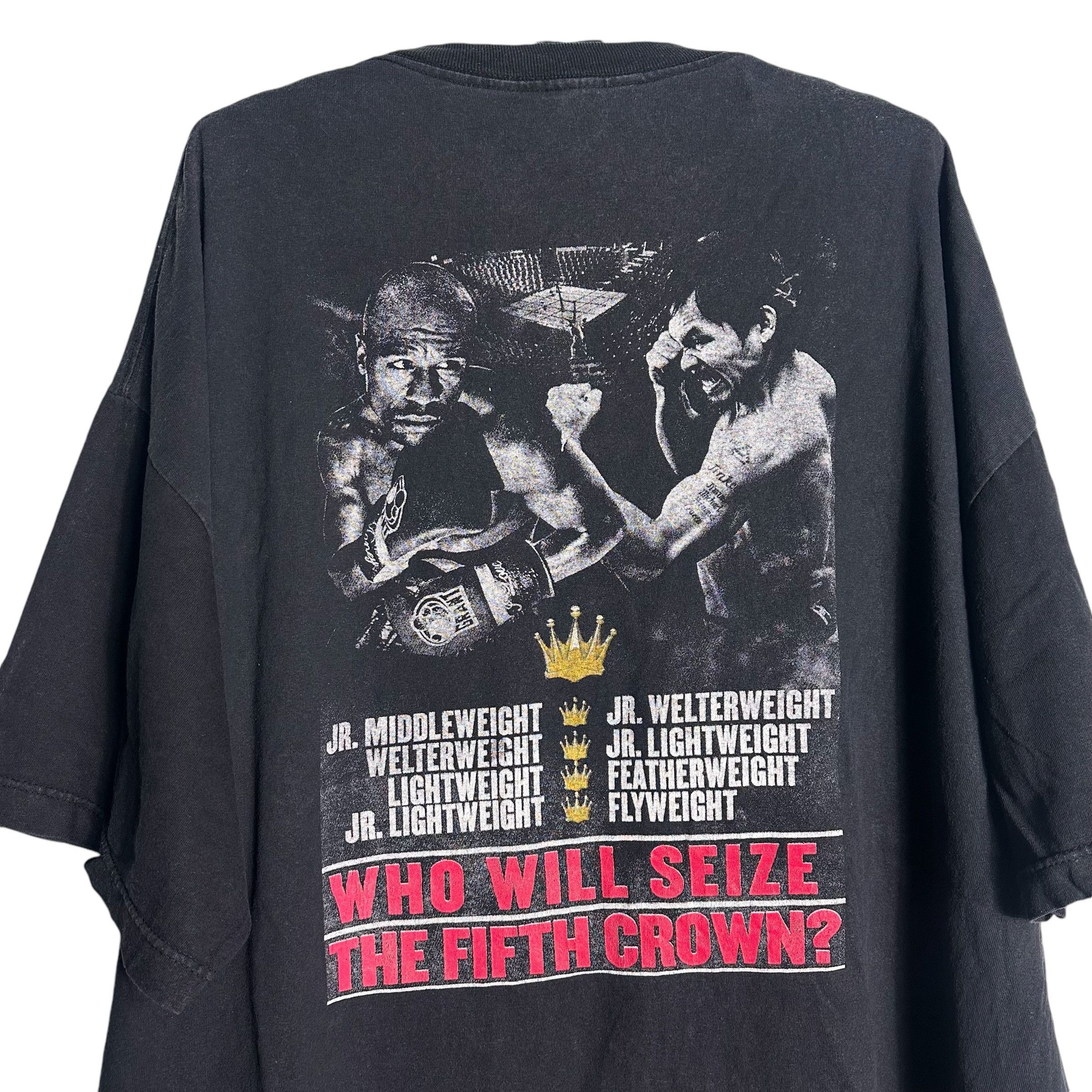 Alstyle 🔥RARE🔥Pacquiao vs Mayweather MGM Grand Promo T-shirt Size US L / EU 52-54 / 3 - 4 Thumbnail