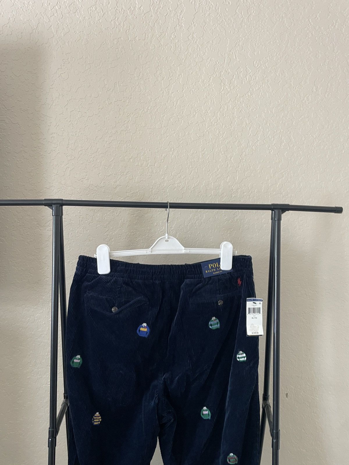 Polo Ralph Lauren Corduroy Drawstrings pants w/ Polo rugbys all over 148.00 Size US 36 / EU 52 - 4 Thumbnail