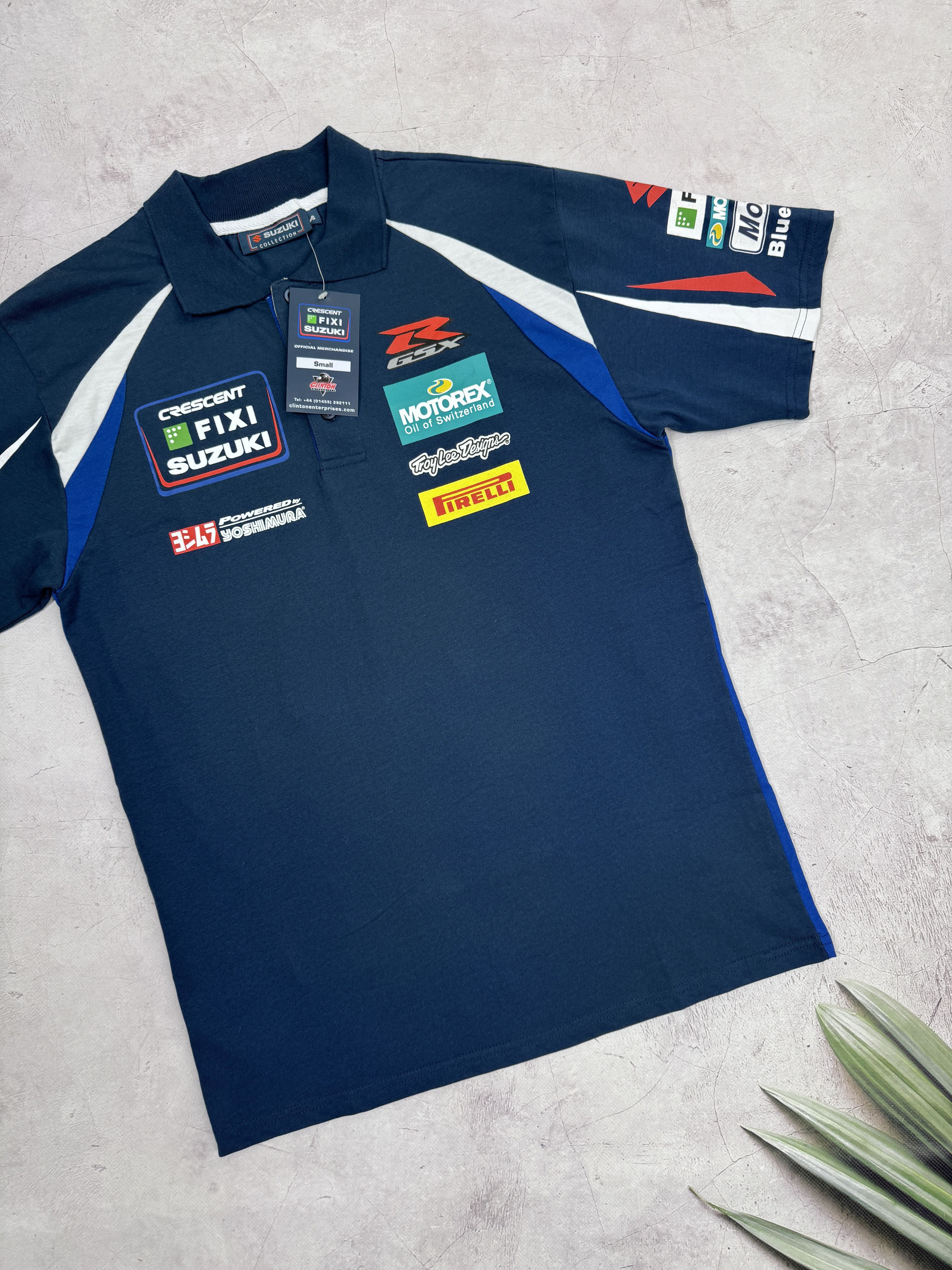 Other Crescent Fixi Suzuki World Superbike Team Polo T-Shirt Size US S / EU 44-46 / 1 - 5 Thumbnail