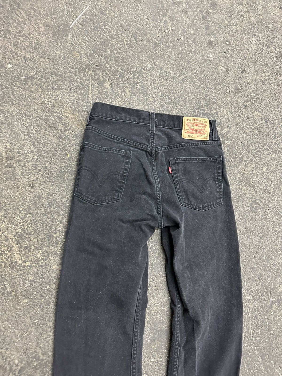 Other Y2K Levi’s black 505 jeans Size US 30 / EU 46 - 3 Thumbnail