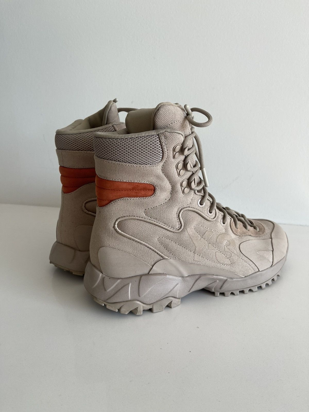 Y-3 Y-3 Notoma Beige Winter Boots Size US 7 / EU 40 - 4 Thumbnail
