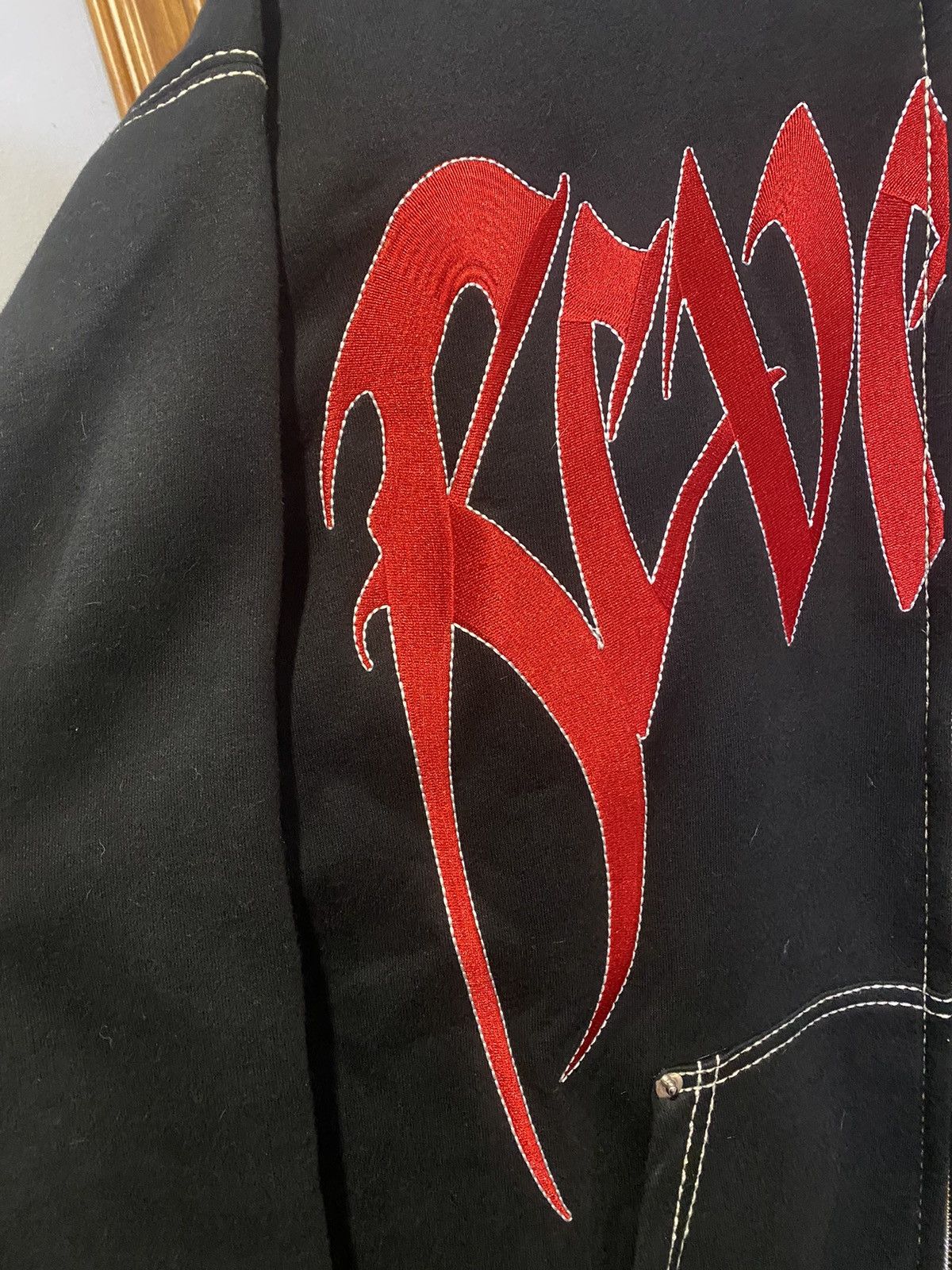 Revenge Bred Contrast Zip Up Hoodie Size US XL / EU 56 / 4 - 7 Thumbnail