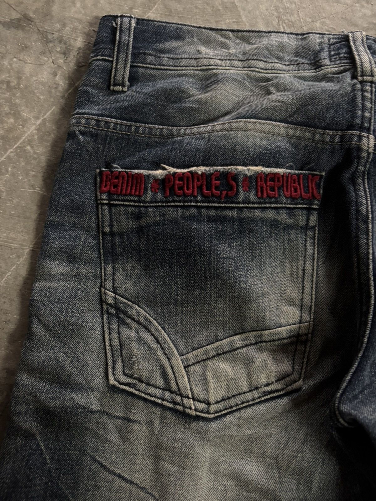 Japanese Brand DPSR JEANS DISTRESSED JAPANESE DENIM WASHED FADE PUNK GRUNGE Size US 32 / EU 48 - 15 Thumbnail