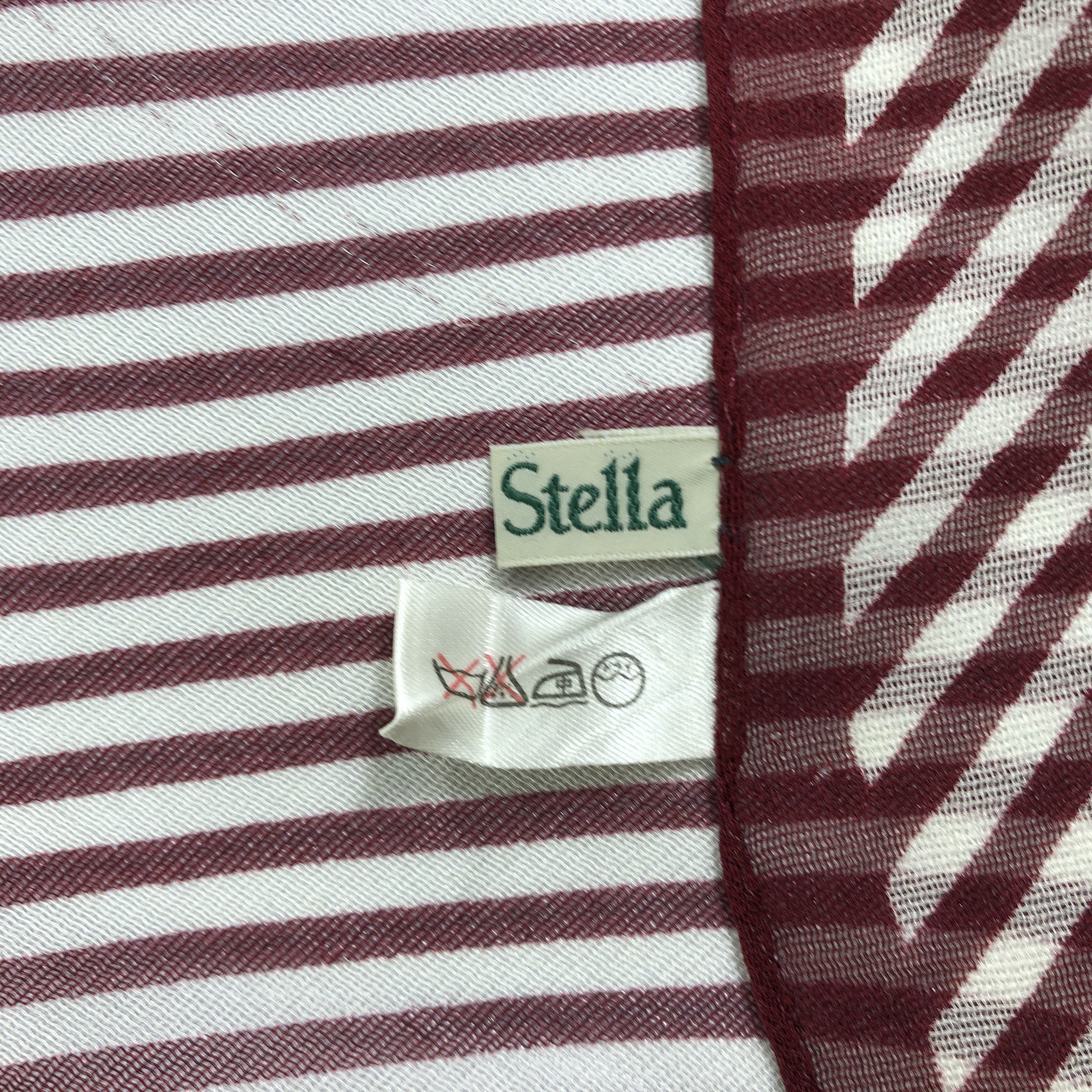 Vintage Vintage Frank Stella Silk Scarf Size ONE SIZE - 6 Thumbnail