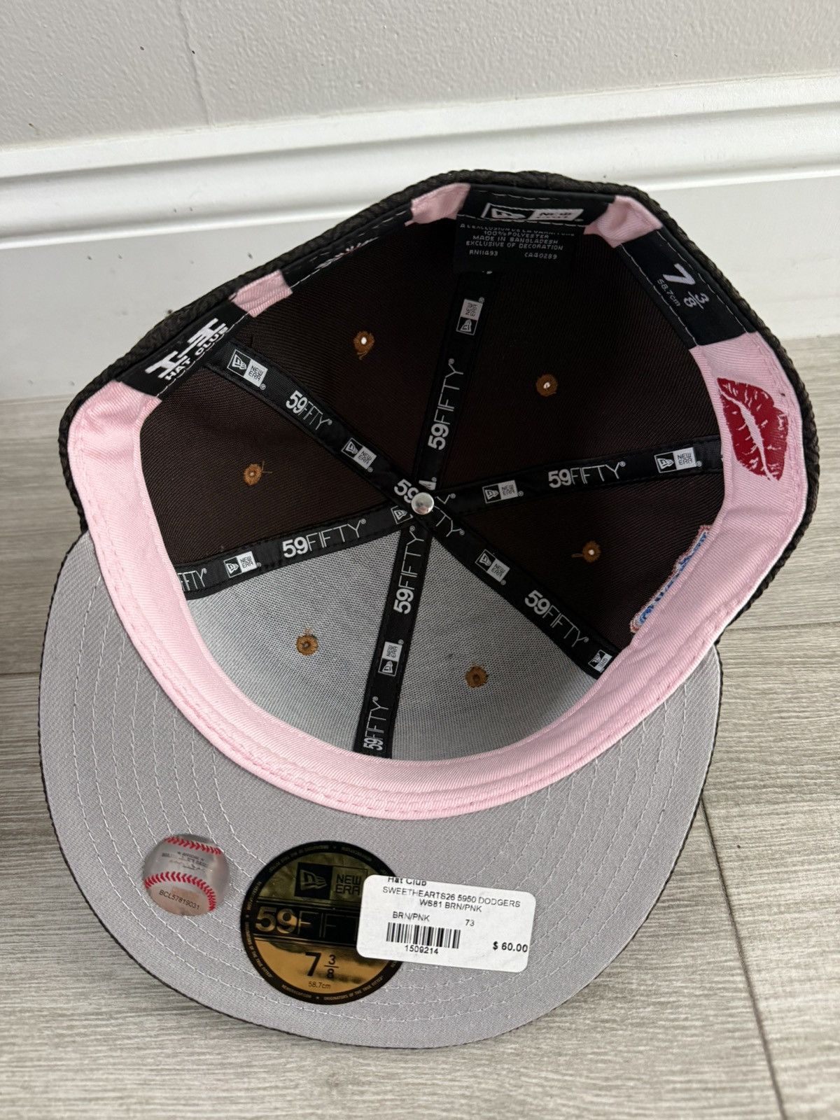 New Era Los Angeles Dodgers Hat Club New Era Sweetheart Fitted 7 3/8 Size ONE SIZE - 7 Thumbnail