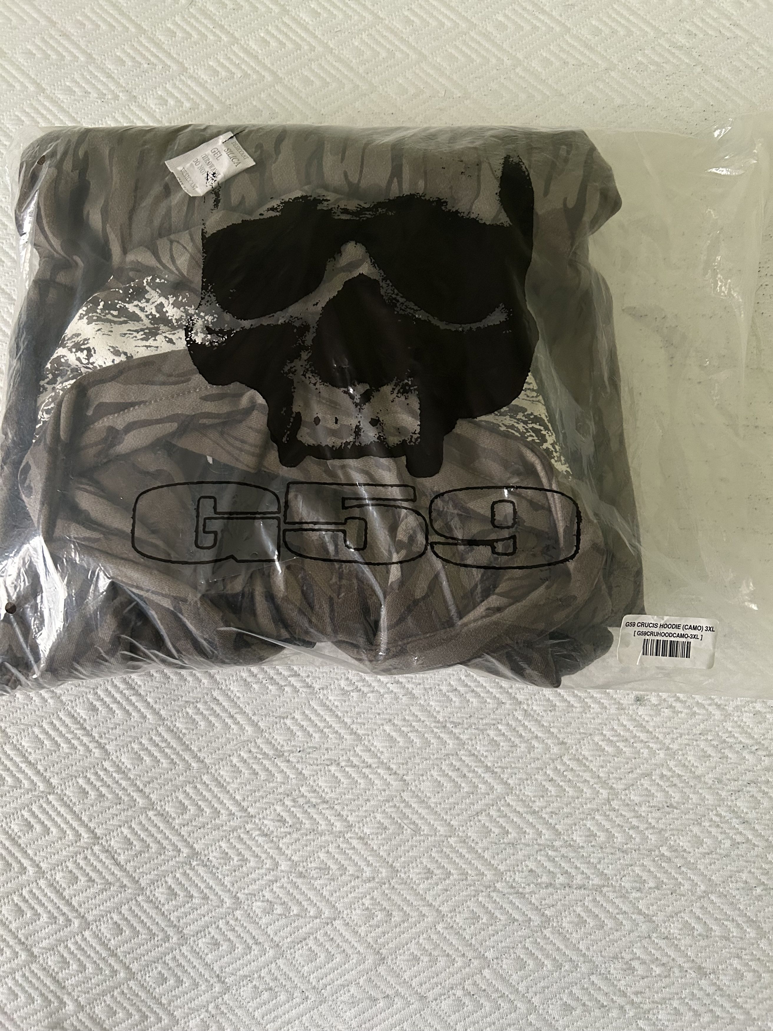 G59 Records × STAFF WORKFORCE DS Camo Crucis hoodie Size US XXL / EU 58 / 5 - 1 Thumbnail