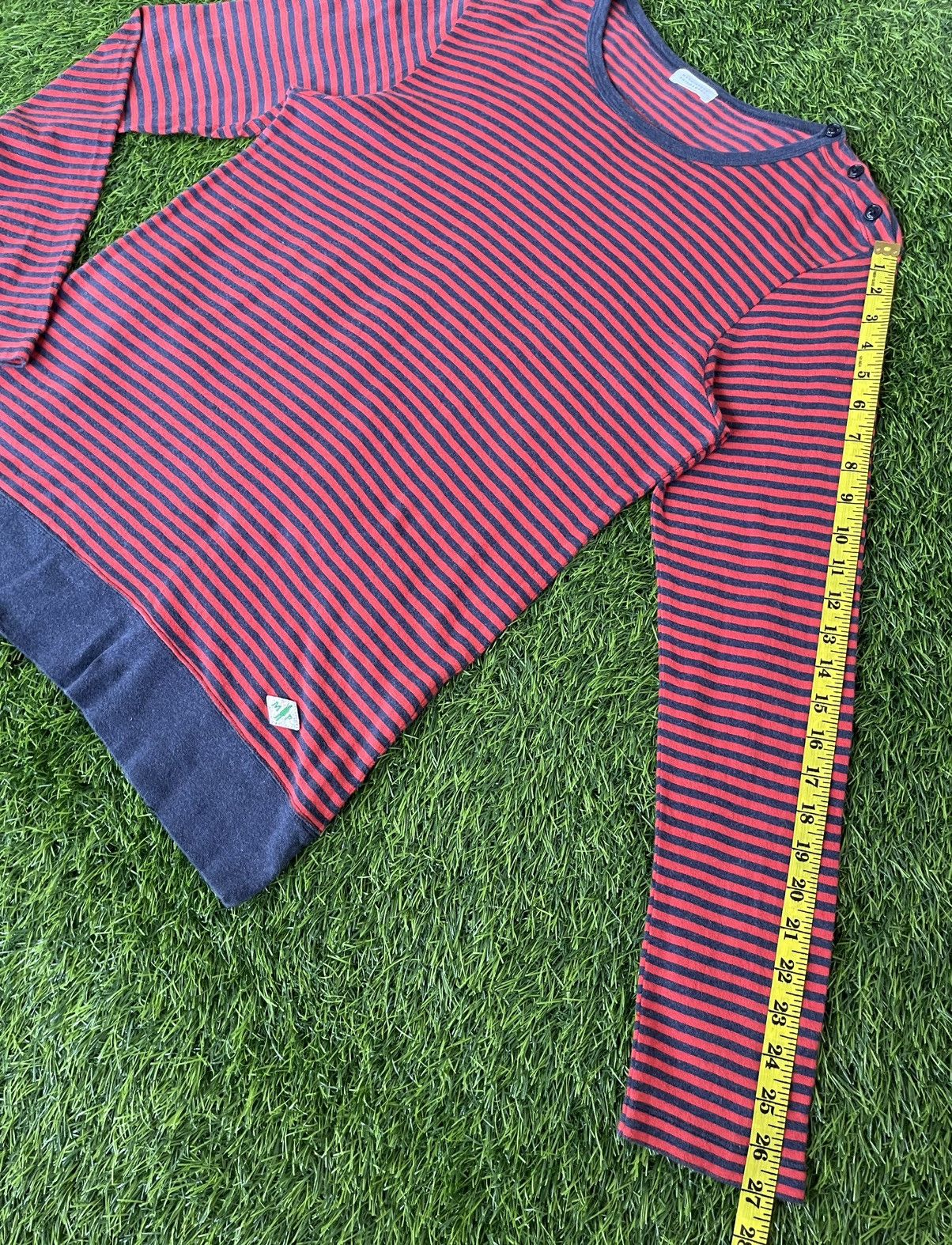 Kiko Kostadinov GCS24🔥MACKINTOSH PHILOSOPHY🔥Striped Sweatshirt Longsleeve Size US M / EU 48-50 / 2 - 14 Thumbnail