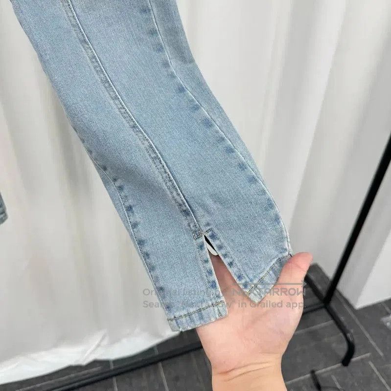Givenchy Givenchy Blue Denim Logo Women's Jeans . Size 23" - 4 Thumbnail