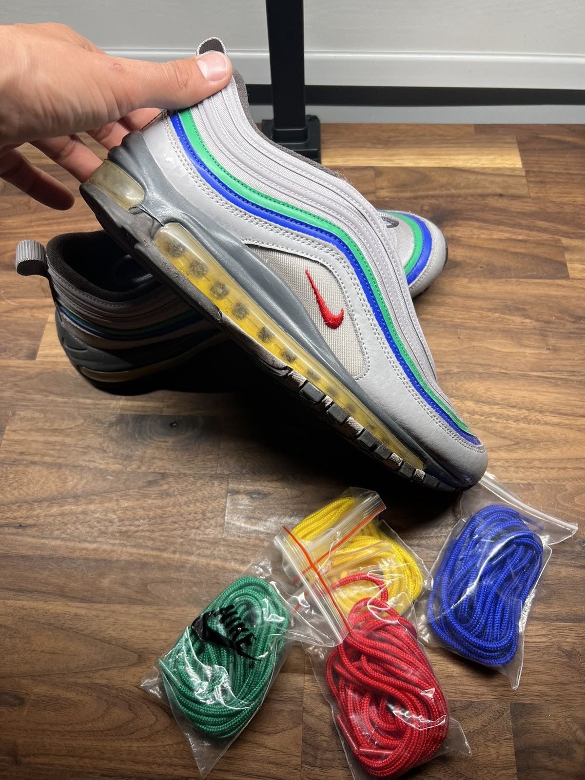 Nike Nike Air Max 97 (Nintendo 64) Size US 10.5 / EU 43-44 - 6 Thumbnail