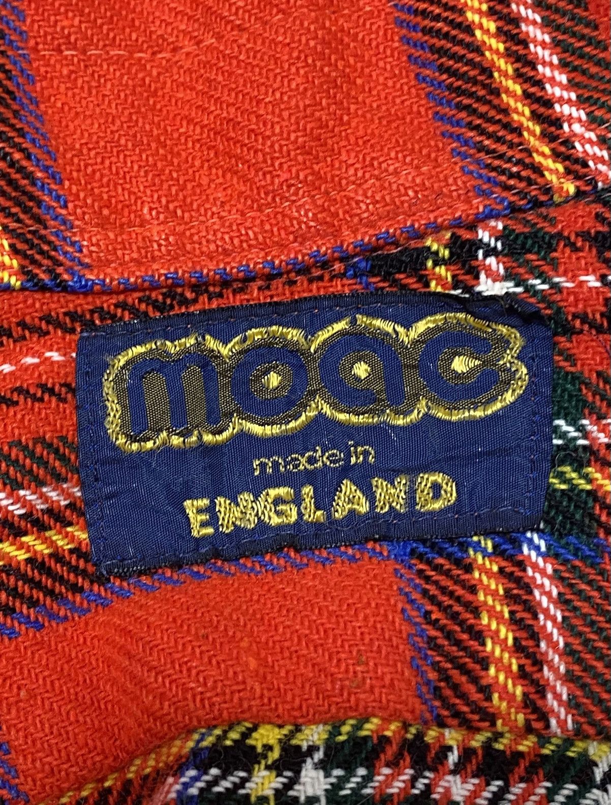 Japanese Brand × Vintage Moac Made in England Vintage Outdoor Checkered Red Shirt Size US M / EU 48-50 / 2 - 3 Thumbnail