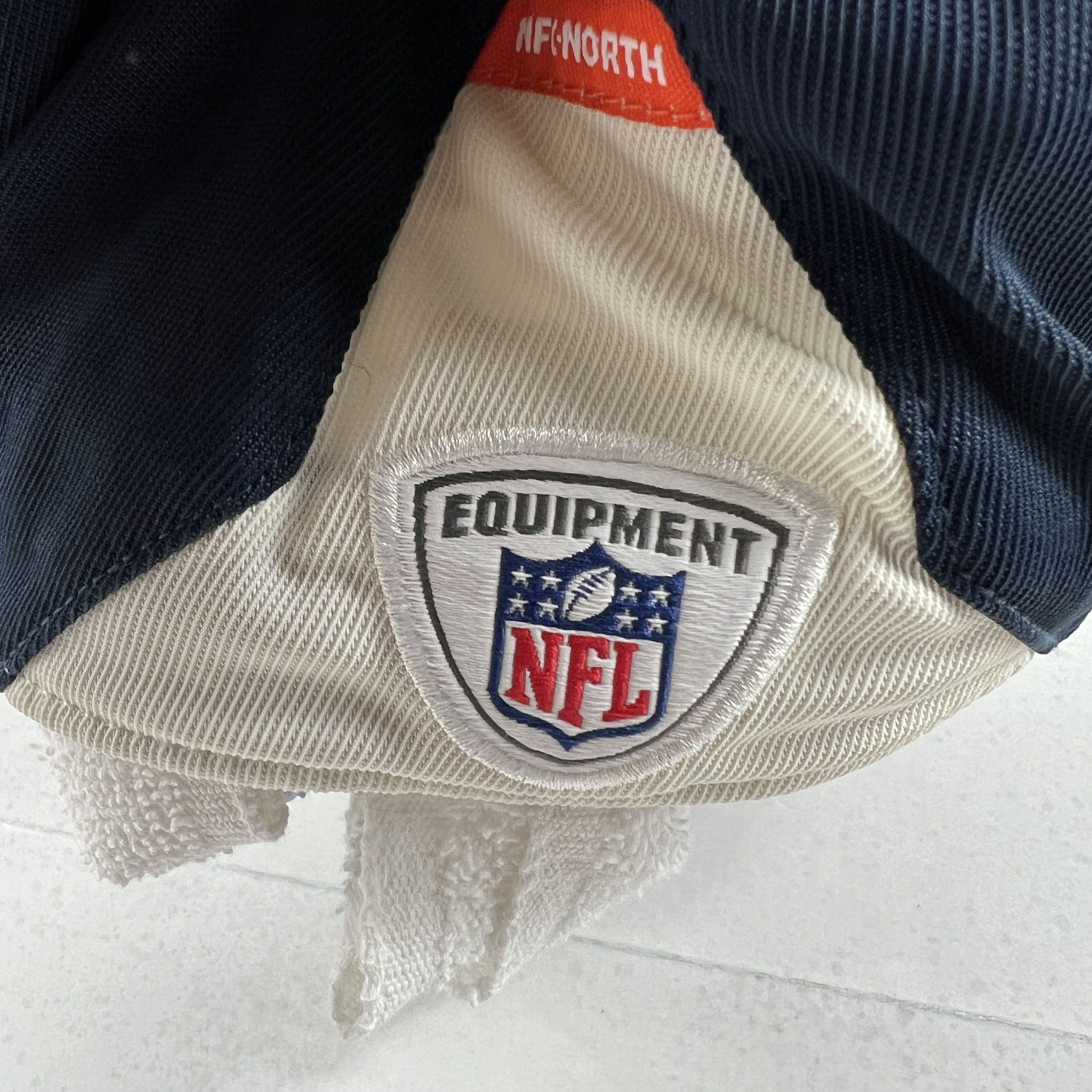 NFL Reebok Chicago Bears Hat Blue Sideline Stretch Fitted Cap Size ONE SIZE - 7 Thumbnail