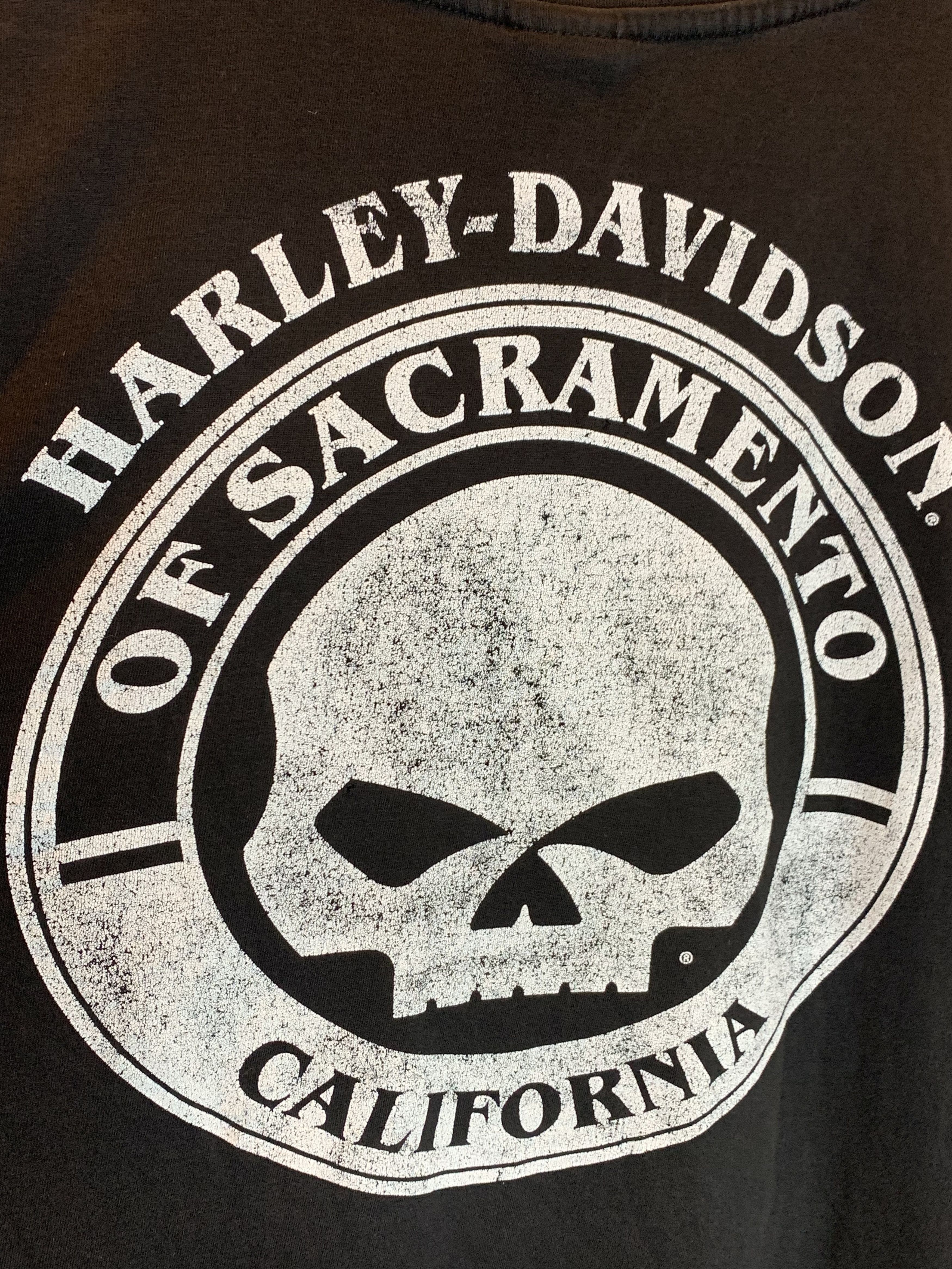 Harley Davidson *RARE* Harley Davidson Skull Motorcycle Biker Tank Top Shirt Size US L / EU 52-54 / 3 - 3 Thumbnail