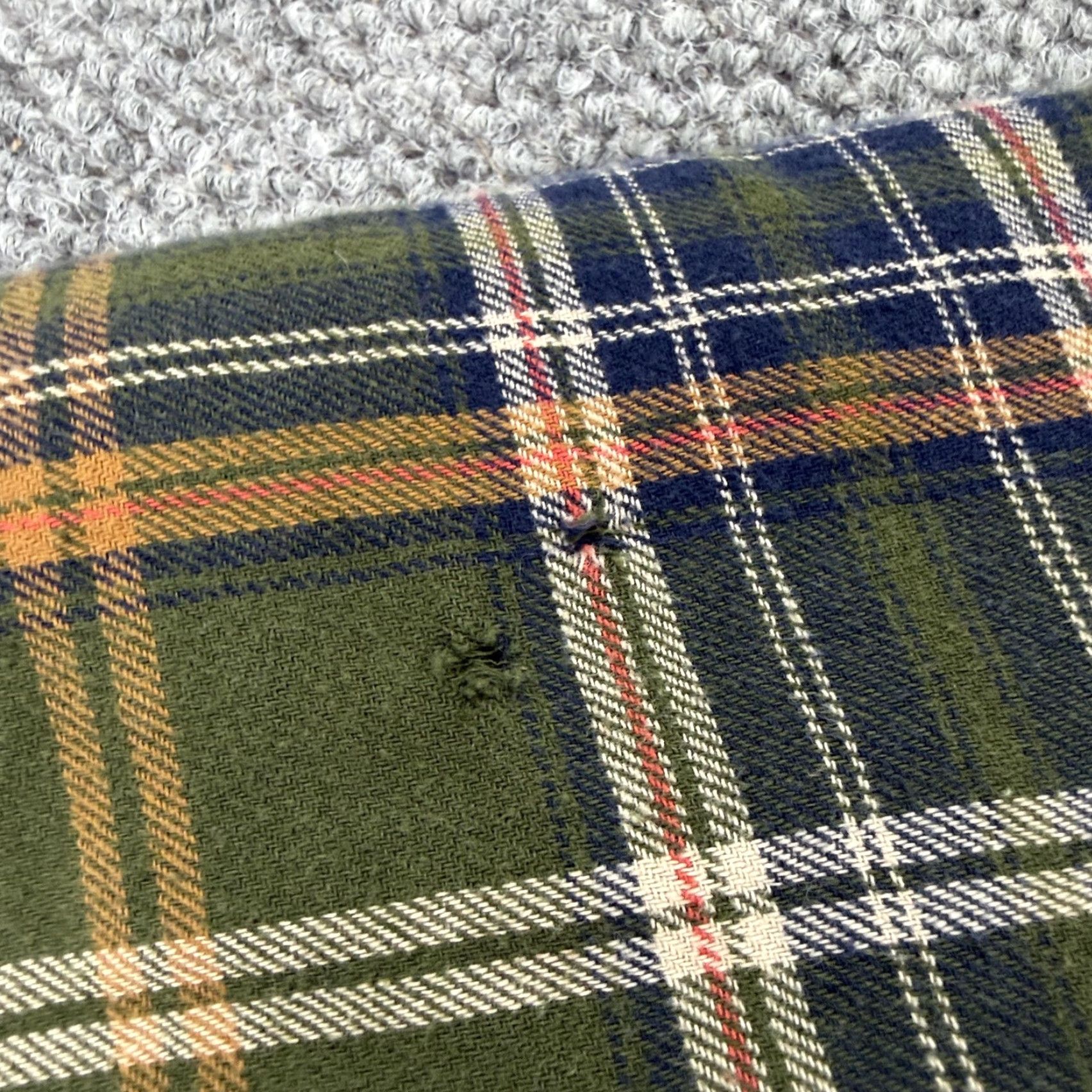 Vintage Field & Stream Shirt Jacket Mens Small Green Plaid Flannel Sherpa Lined Corduroy Jacket Shirt? Size US S / EU 44-46 / 1 - 6 Thumbnail