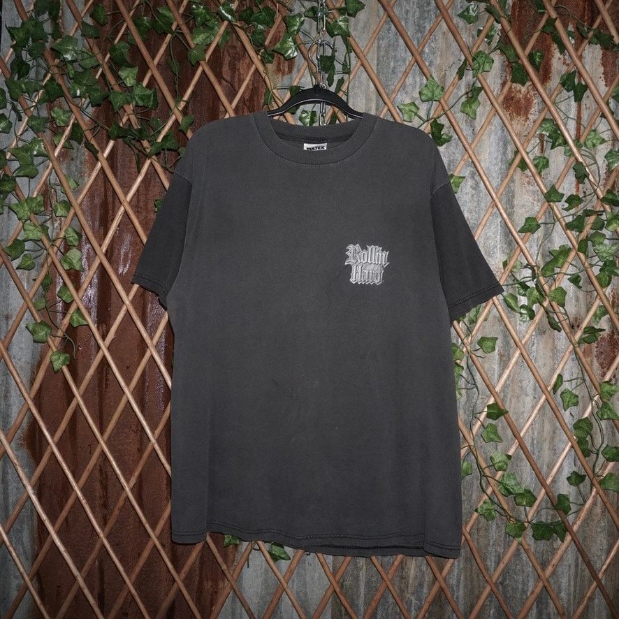 Tultex XL - Vintage Y2K rollin hard chicano lowrider 1990s t-shirt Size US XL / EU 56 / 4 - 2 Thumbnail