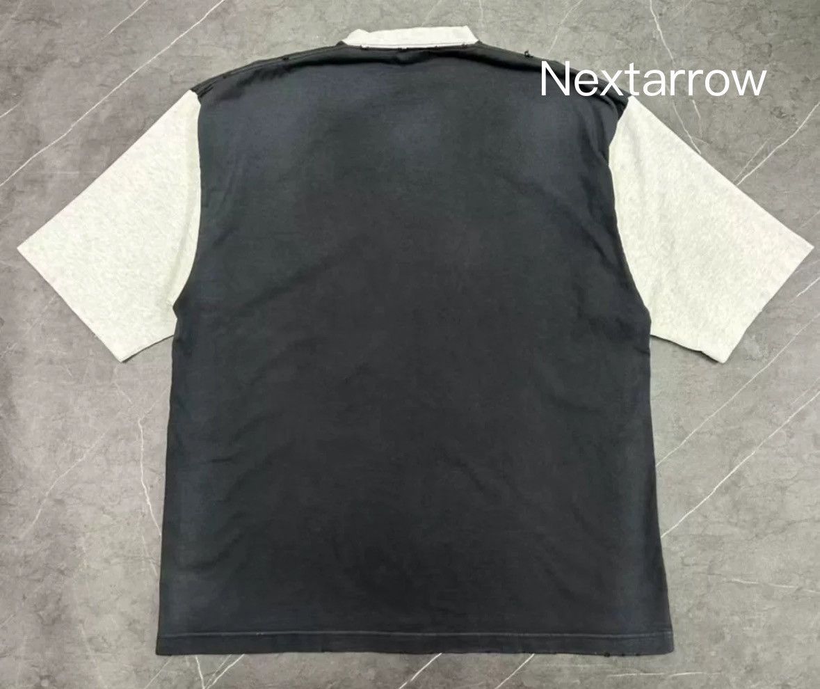 Balenciaga Balenciaga vintage double ring short sleeved shirt Size US S / EU 44-46 / 1 - 2 Thumbnail