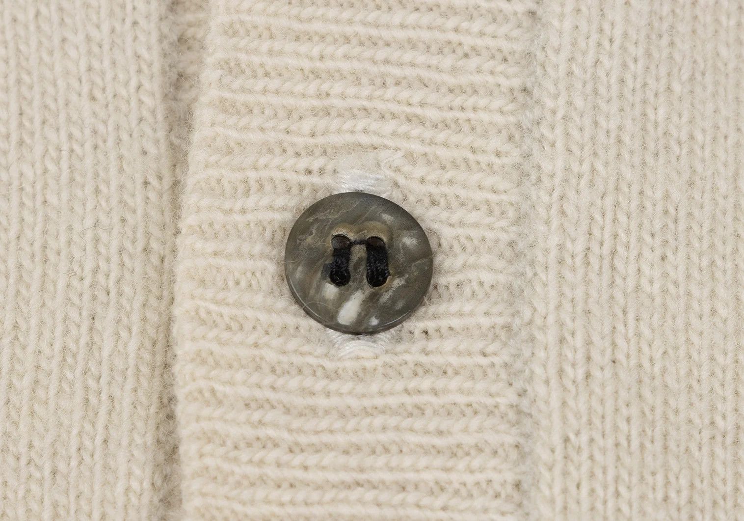 Jean Paul Gaultier Wool Polo Knit Sweater in Cream Size M Size US M / EU 48-50 / 2 - 4 Thumbnail