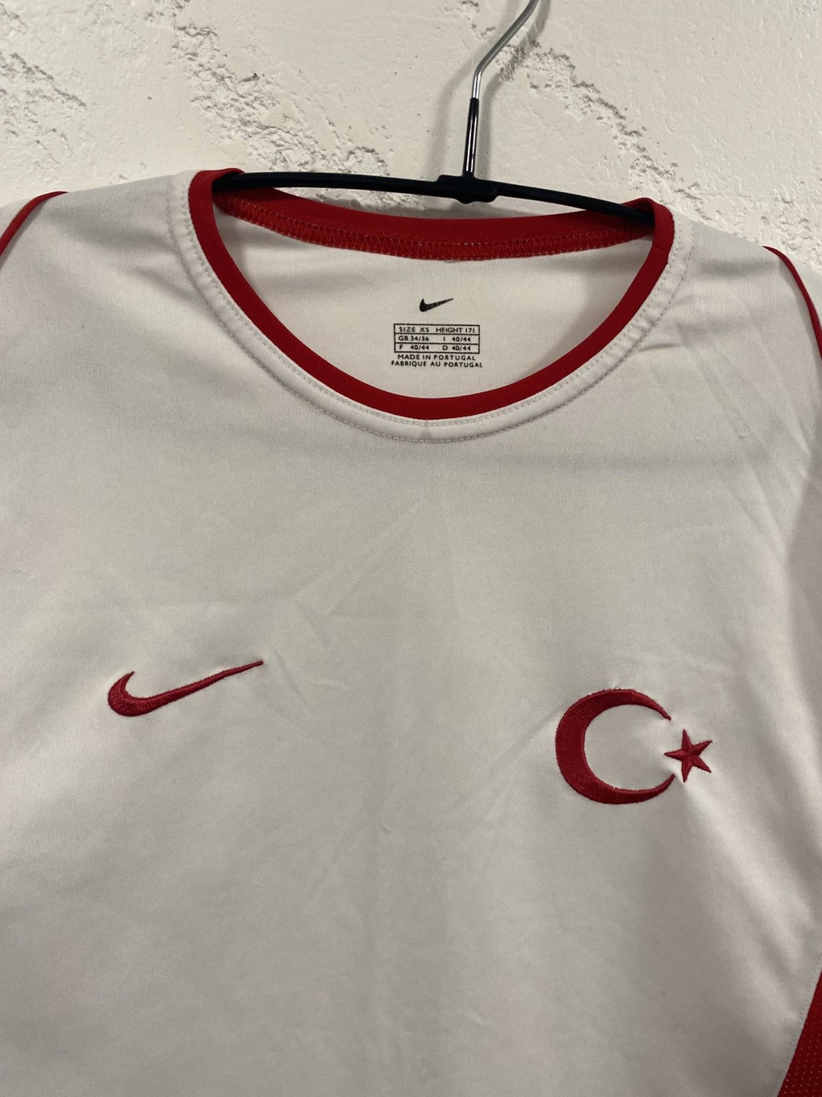 Nike Nike Turkey 2003 2004 vintage soccer jersey size: XS Size US XS / EU 42 / 0 - 2 Thumbnail