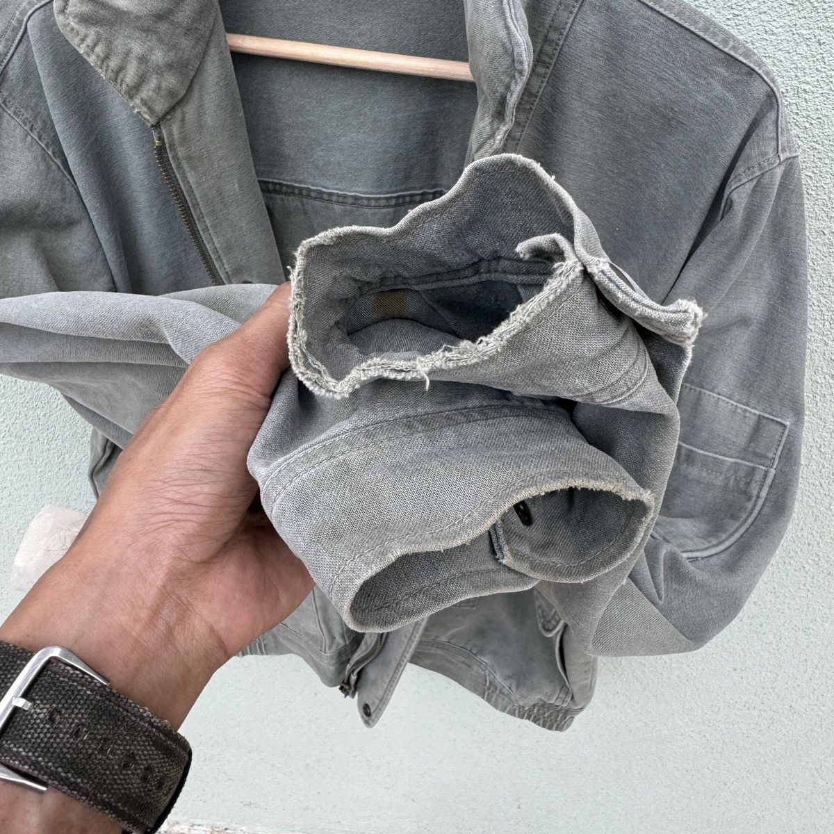 Japanese Brand Vintage Japanese CAPITAN Distressed Jacket Size US M / EU 48-50 / 2 - 7 Thumbnail