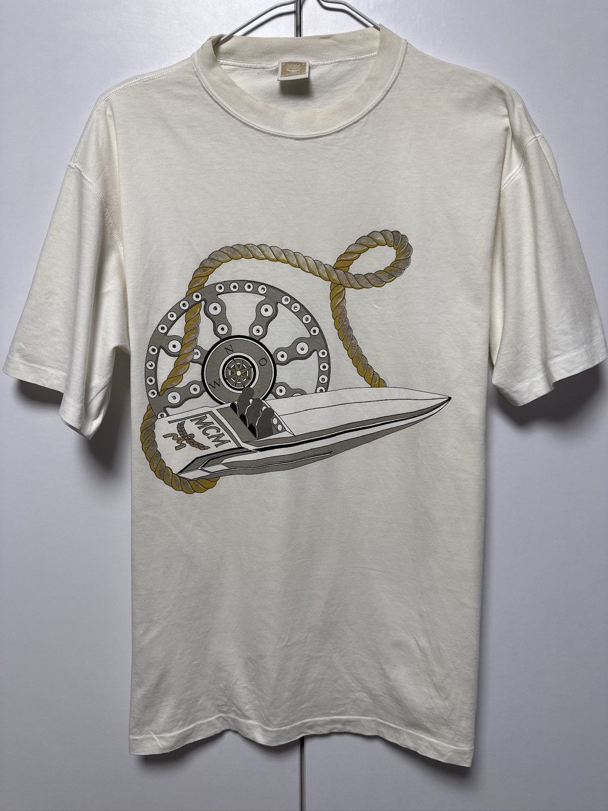 MCM MCM printed t-shirt luxury Size L / US 10 / IT 46 - 7 Thumbnail