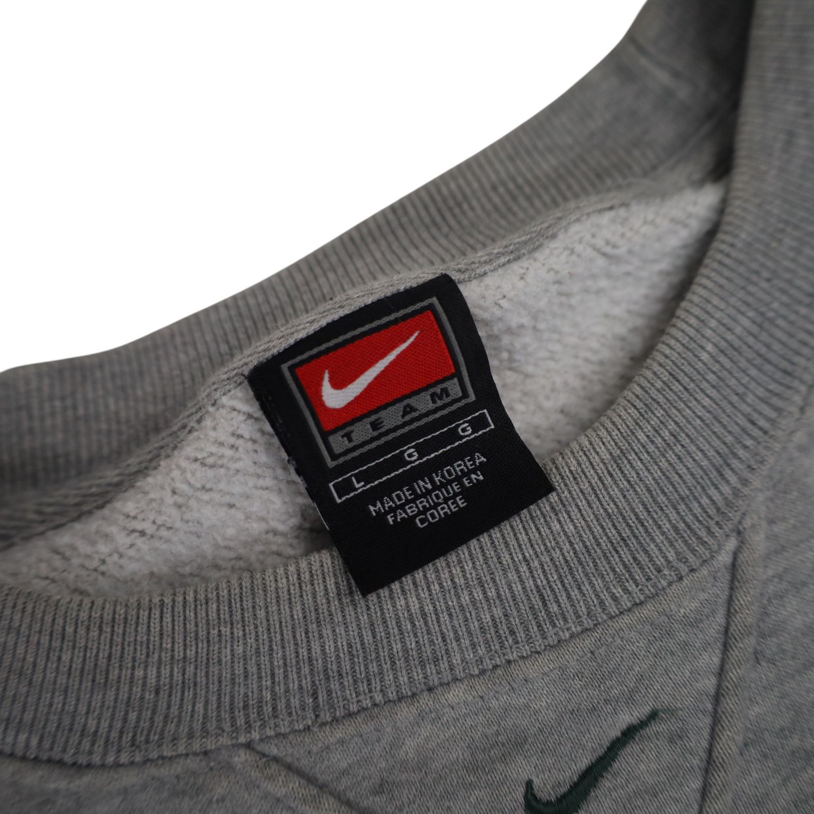 NCAA × Nike × Vintage VTG 90s Nike University of Oregon Ducks Spellout Sweatshirt Size US L / EU 52-54 / 3 - 5 Thumbnail