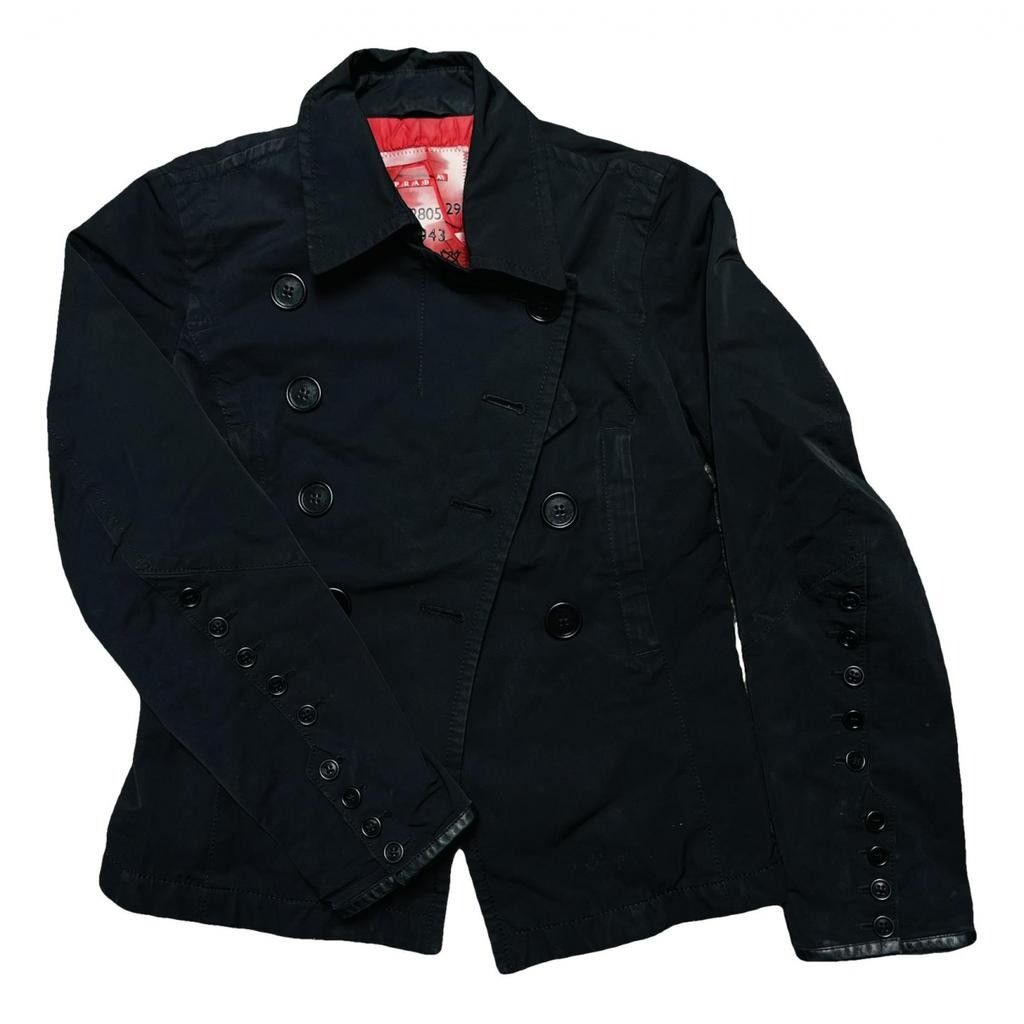 image of Prada Suit Jacket in Black, Women's (Size Medium)