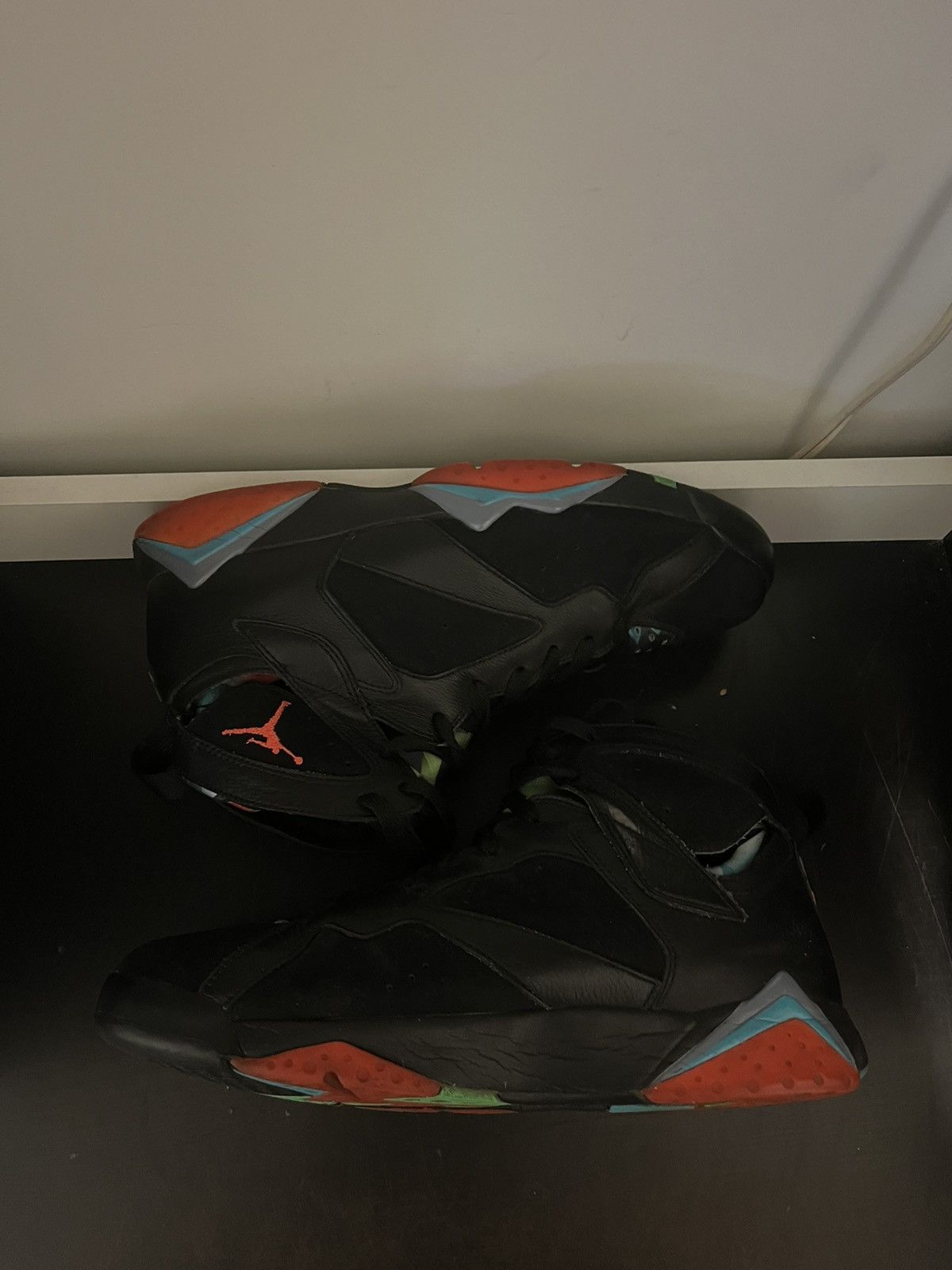 Jordan Brand Air Jordan 7 Retro Barcelona Nights Men’s 10.5 705350-007 Size US 10.5 / EU 43-44 - 4 Thumbnail