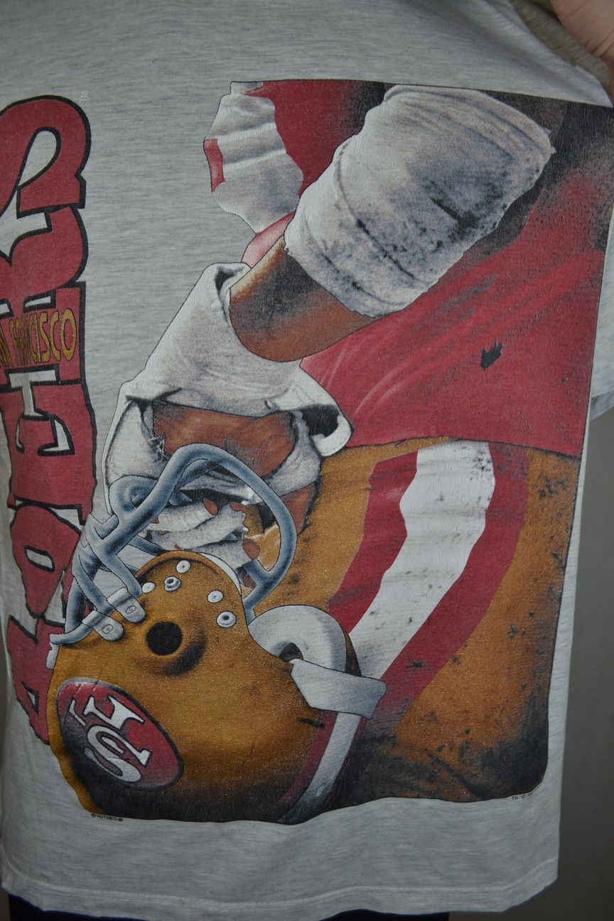 Nutmeg Vintage 1995 San Francisco 49ers Nutmeg NFL Graphic T-shirt Size US M / EU 48-50 / 2 - 6 Thumbnail
