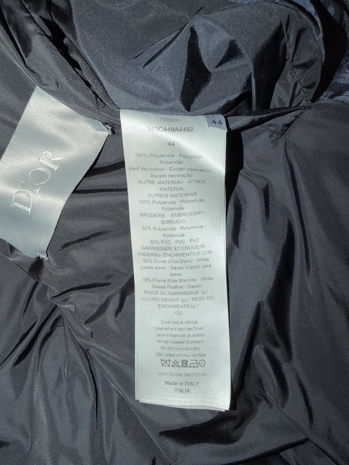 Dior Dior Oblique Puffer Jacket Size US M / EU 48-50 / 2 - 5 Thumbnail